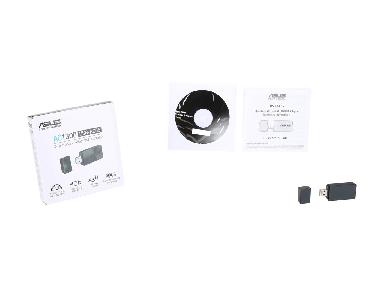 ASUS USB-AC55 B1 Dual Band USB Wireless Adapter