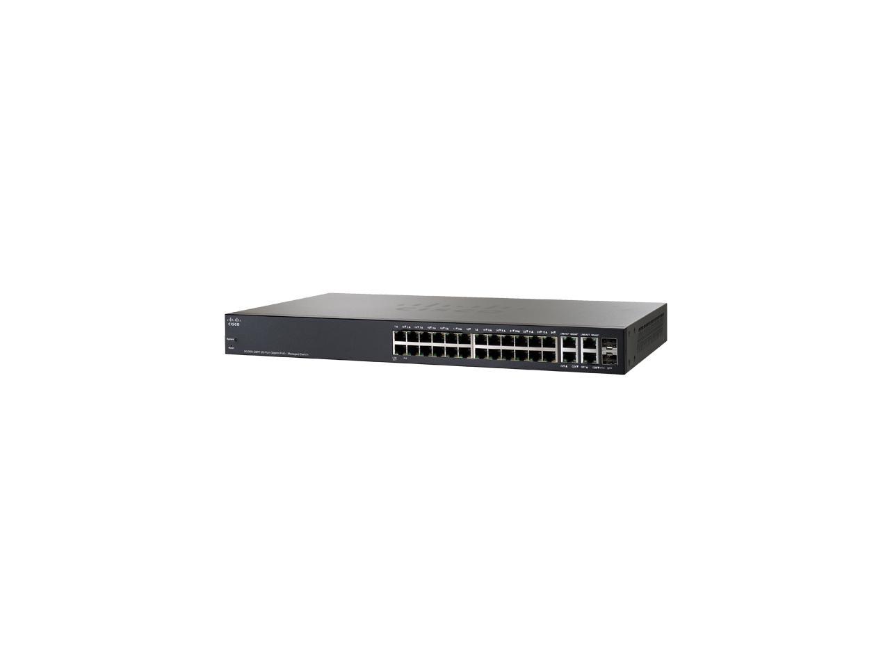 Cisco SG300-28PP 28-Port Gigabit PoE+ Managed Switch