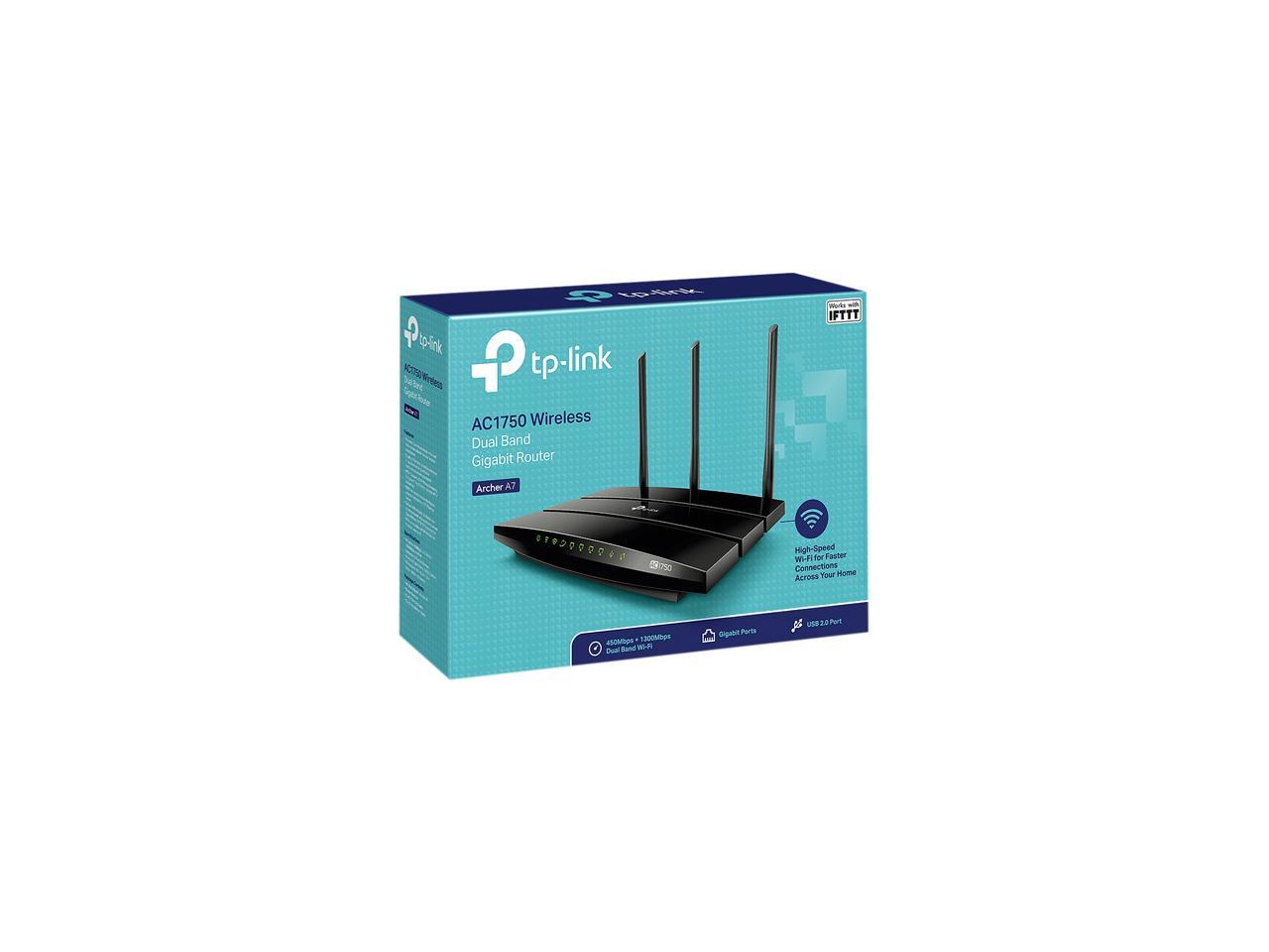 TP-Link Archer A7 AC1750 Wireless Dual Band Gigabit Router