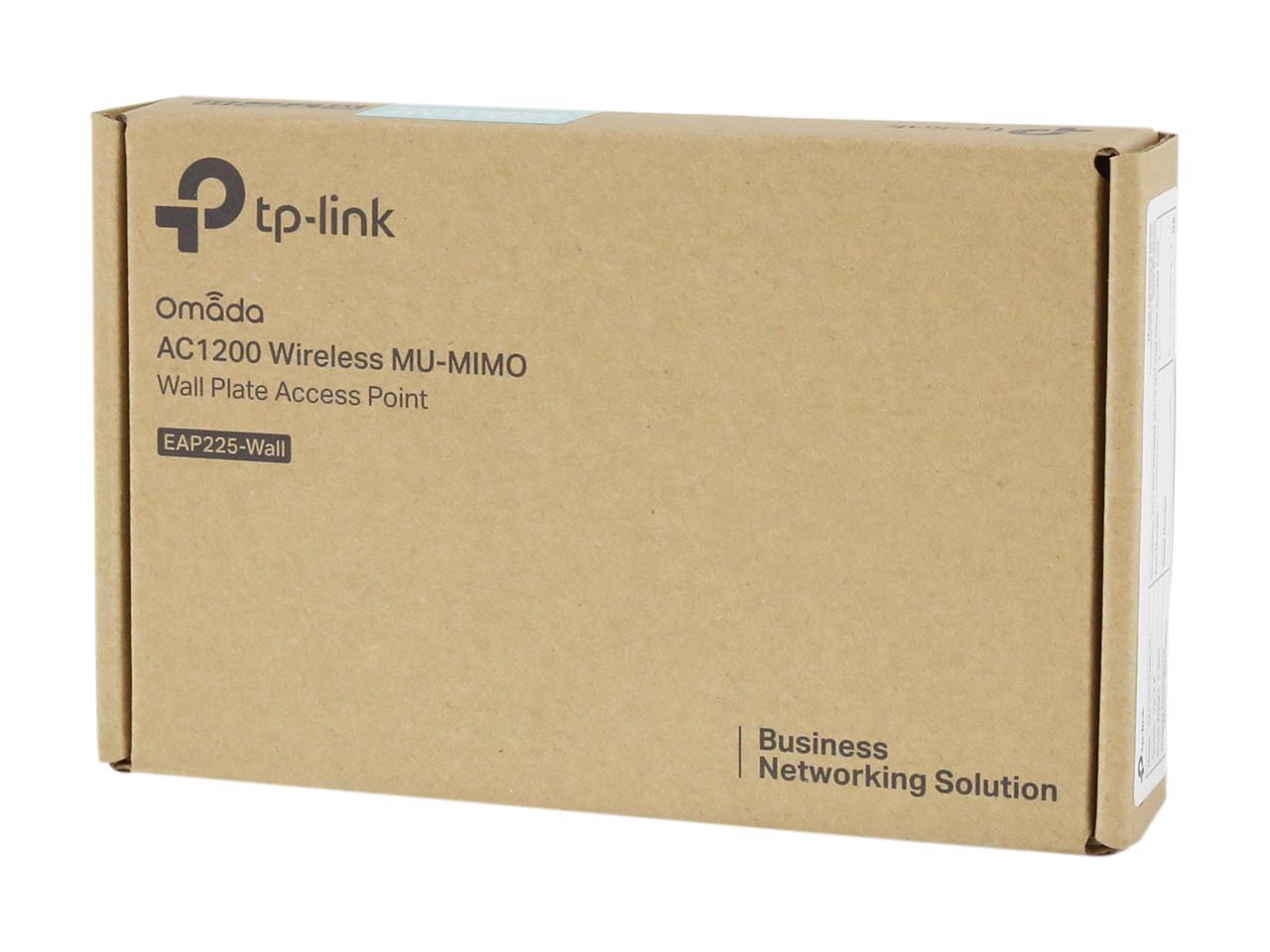 TP-Link EAP225-WALL Omada Wireless Wall-Plate Access Point