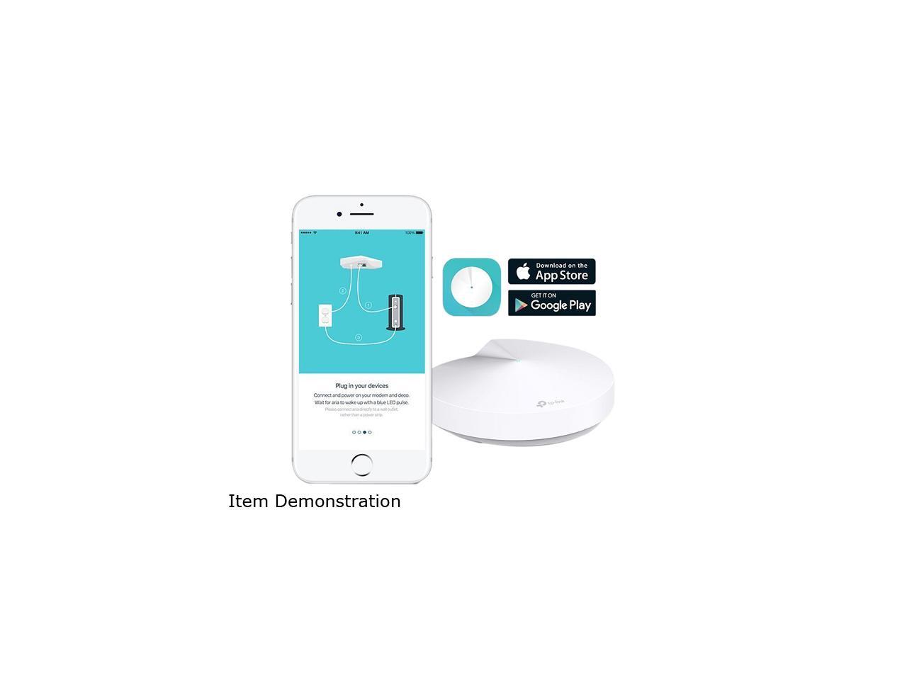 TP-Link (Deco M5) AC1300 Whole Home Mesh Wi-Fi System - Replace Wi-Fi Router and Range Extenders, Simple Setup, Works with Amazon Alexa, Up to 3,800 sq. ft. Coverage (2-Pack)