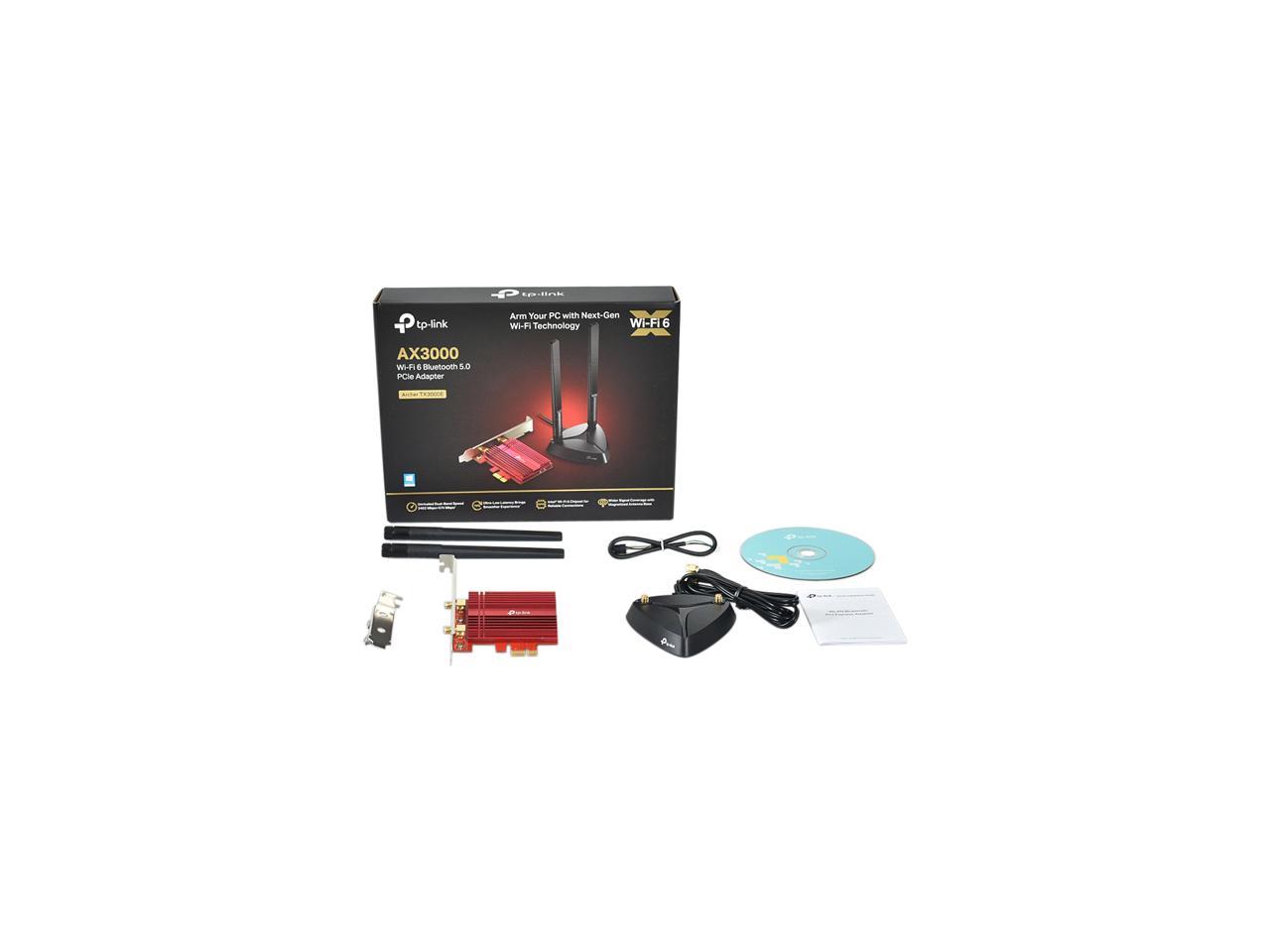 TP-Link Archer TX3000E PCI Express AX3000 Wi-Fi 6 Bluetooth 5.0 PCIe Adapter