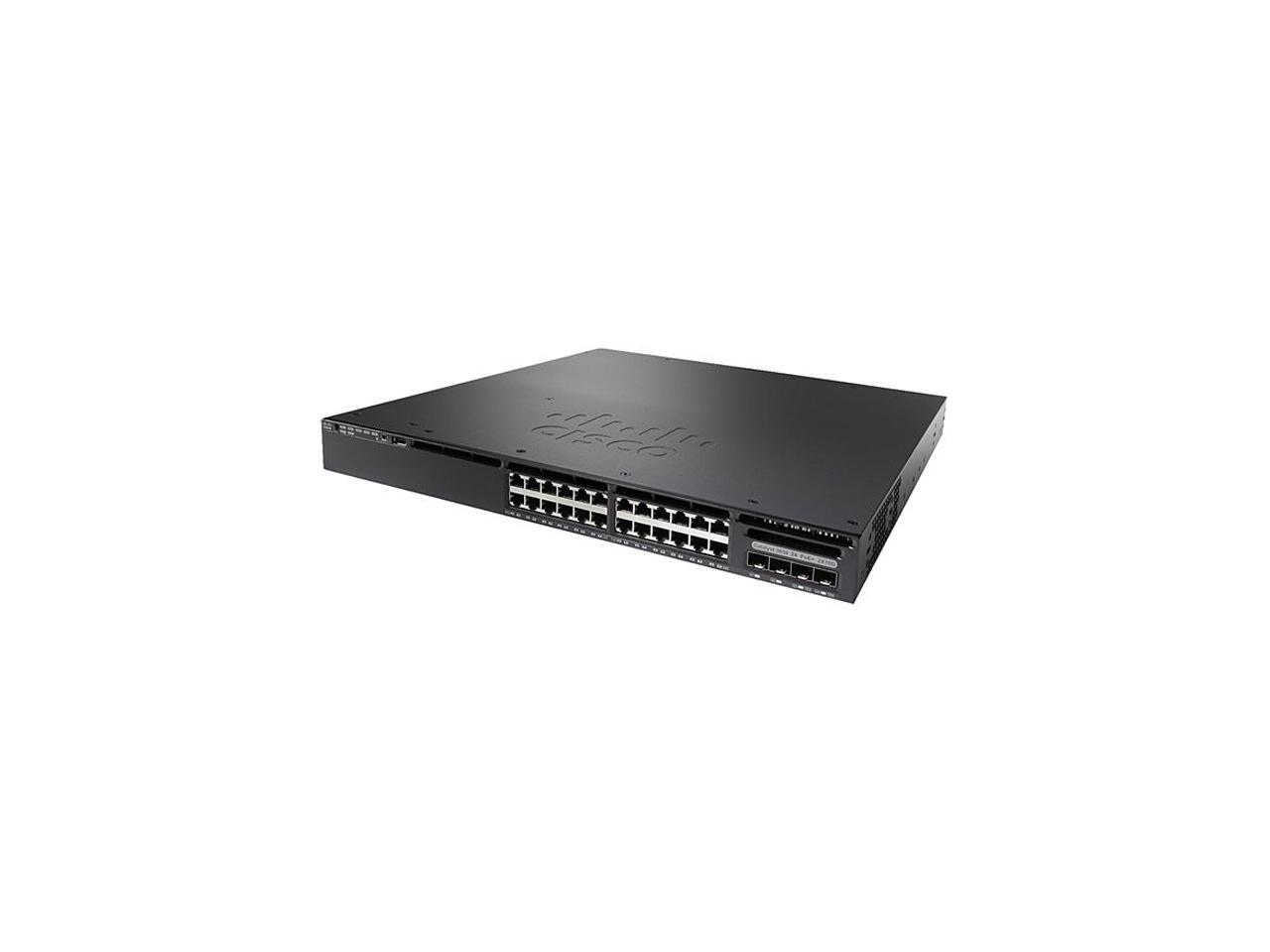 CISCO WS-C3650-24TS-E Managed Layer 3 Switch