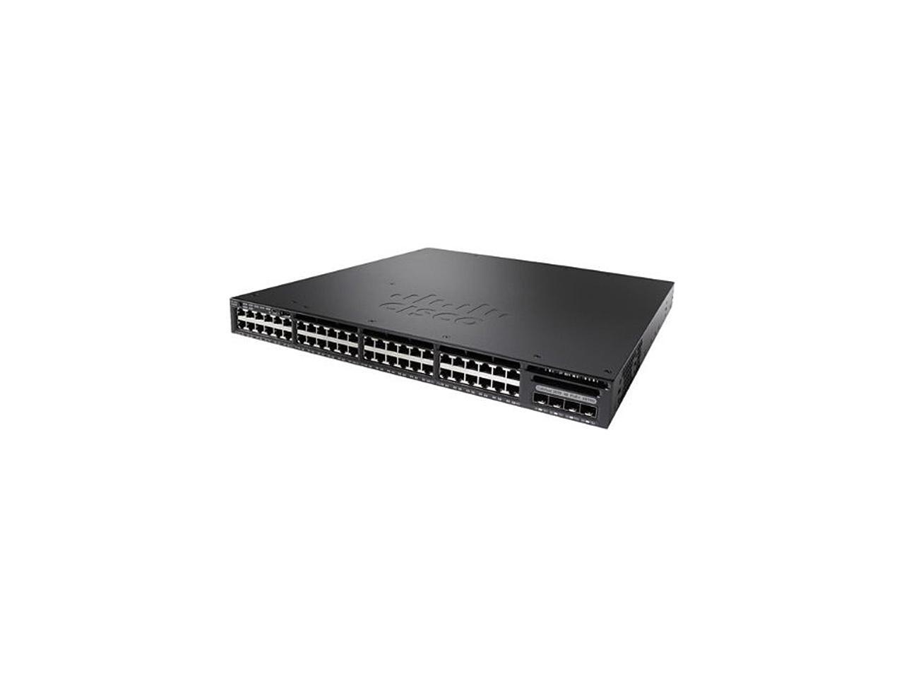 CISCO WS-C3650-48FS-E Managed Layer 3 Switch