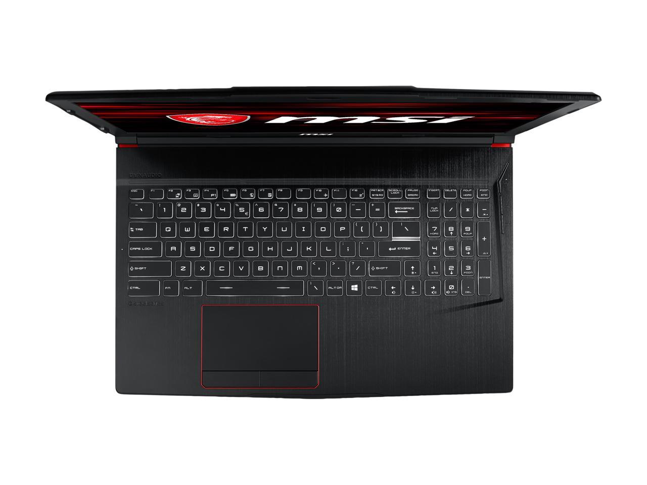 MSI GE Series GE63 Raider RGB-499 15.6" 144 Hz IPS Intel Core i7 9th Gen 9750H (2.60 GHz) NVIDIA GeForce RTX 2080 32 GB Memory 512 GB NVMe SSD Windows 10 Home 64-bit Gaming Laptop