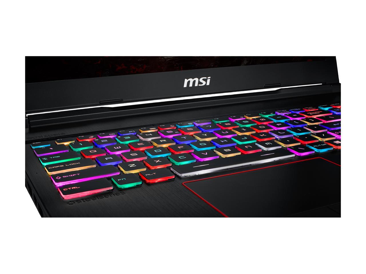 MSI GE Series GE63 Raider RGB-499 15.6" 144 Hz IPS Intel Core i7 9th Gen 9750H (2.60 GHz) NVIDIA GeForce RTX 2080 32 GB Memory 512 GB NVMe SSD Windows 10 Home 64-bit Gaming Laptop