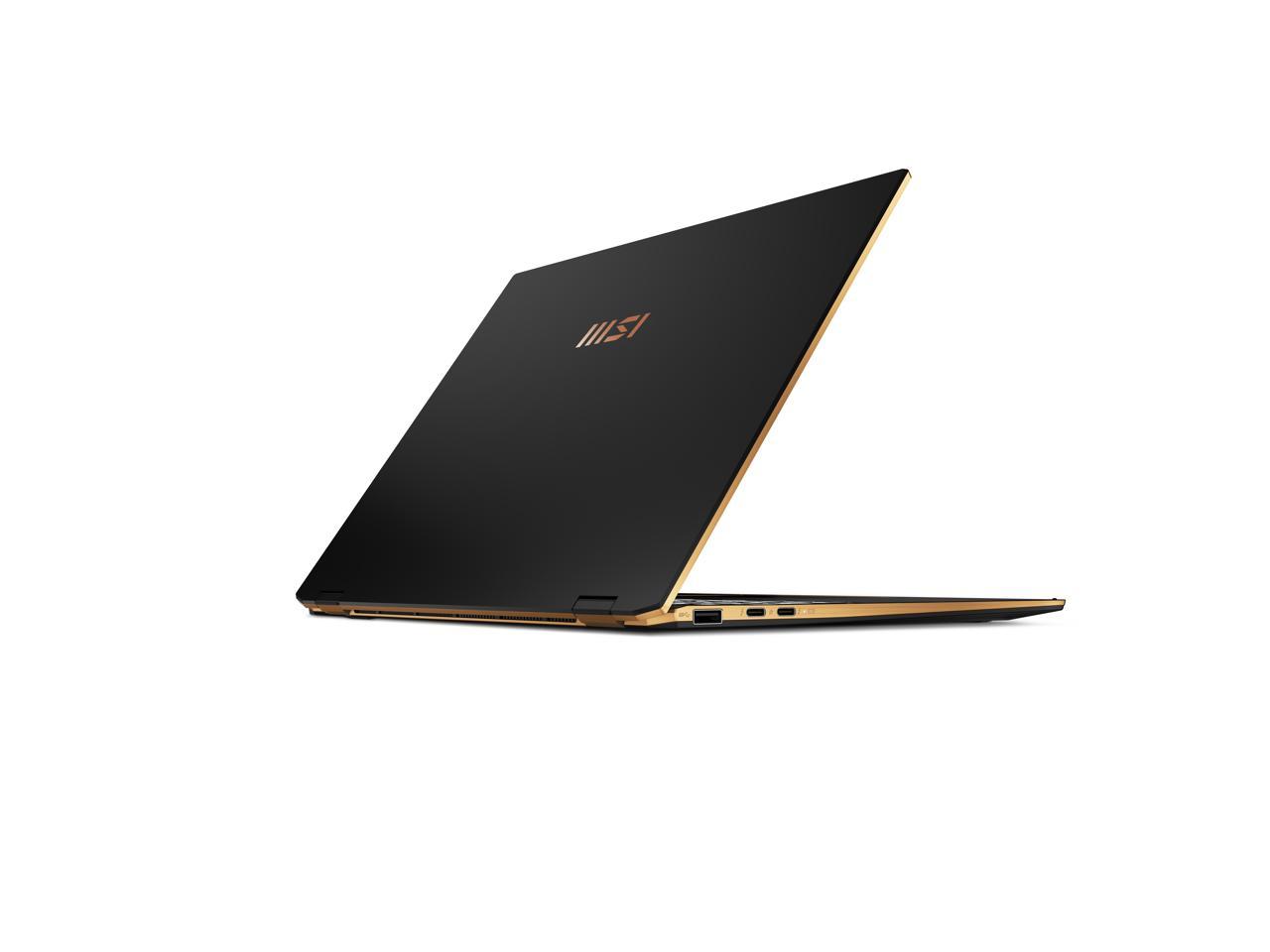 MSI SUMMIT E13FLIP EVO 13.4" FHD+ 120hz Touch Ultra Thin and Light Professional 2 in 1 Laptop Intel® Core™ i7-1360P Iris Xe 32GB LPDDR5 1TB NVMe SSD Win 11 Pro with MSI Pen, A13MT-220US