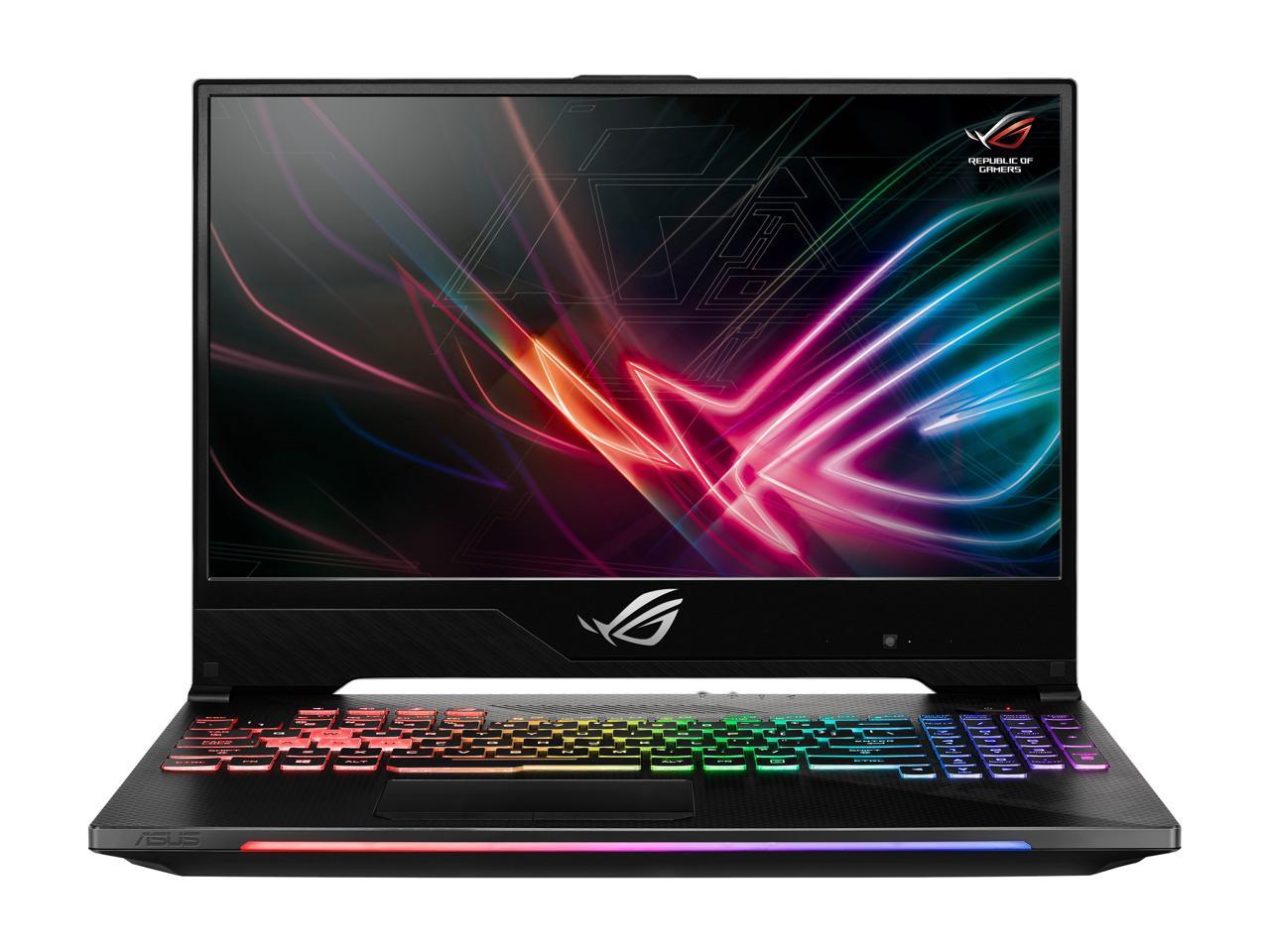ASUS GL504GS-DS74 ROG Strix SCAR II Gaming Laptop, 15.6" 144 Hz IPS-Type Slim Bezel Display, GeForce GTX 1070 8 GB, Intel Core i7-8750H Processor (up to 3.9 GHz), 256 GB PCIe SSD + 1 TB SSHD, 16 GB DDR4, RGB Keyboard