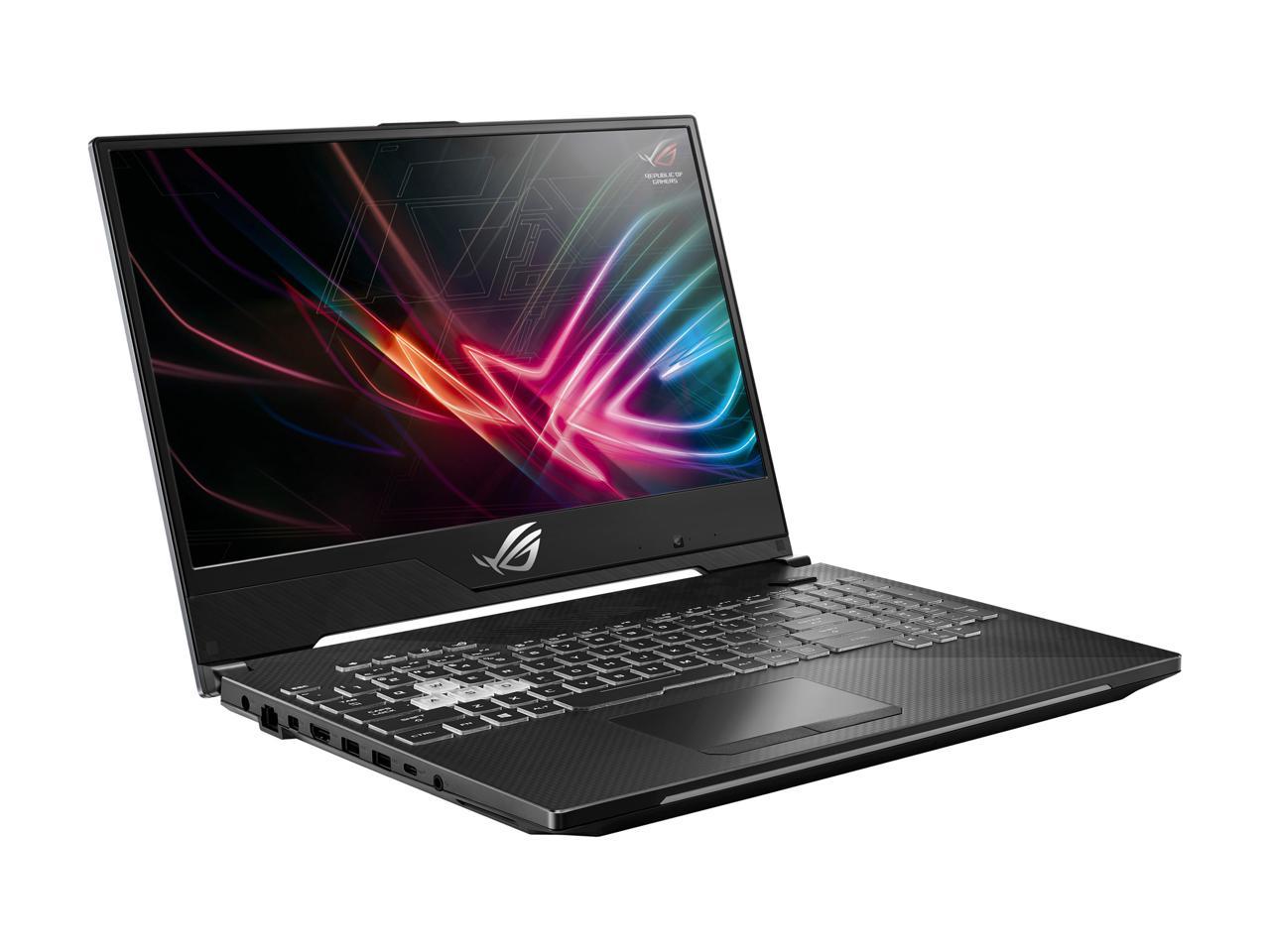ASUS GL504GS-DS74 ROG Strix SCAR II Gaming Laptop, 15.6" 144 Hz IPS-Type Slim Bezel Display, GeForce GTX 1070 8 GB, Intel Core i7-8750H Processor (up to 3.9 GHz), 256 GB PCIe SSD + 1 TB SSHD, 16 GB DDR4, RGB Keyboard