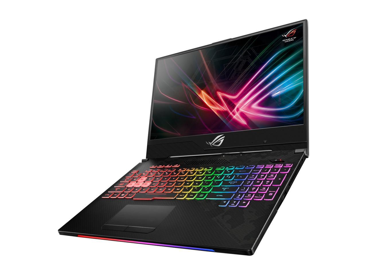 ASUS GL504GS-DS74 ROG Strix SCAR II Gaming Laptop, 15.6" 144 Hz IPS-Type Slim Bezel Display, GeForce GTX 1070 8 GB, Intel Core i7-8750H Processor (up to 3.9 GHz), 256 GB PCIe SSD + 1 TB SSHD, 16 GB DDR4, RGB Keyboard