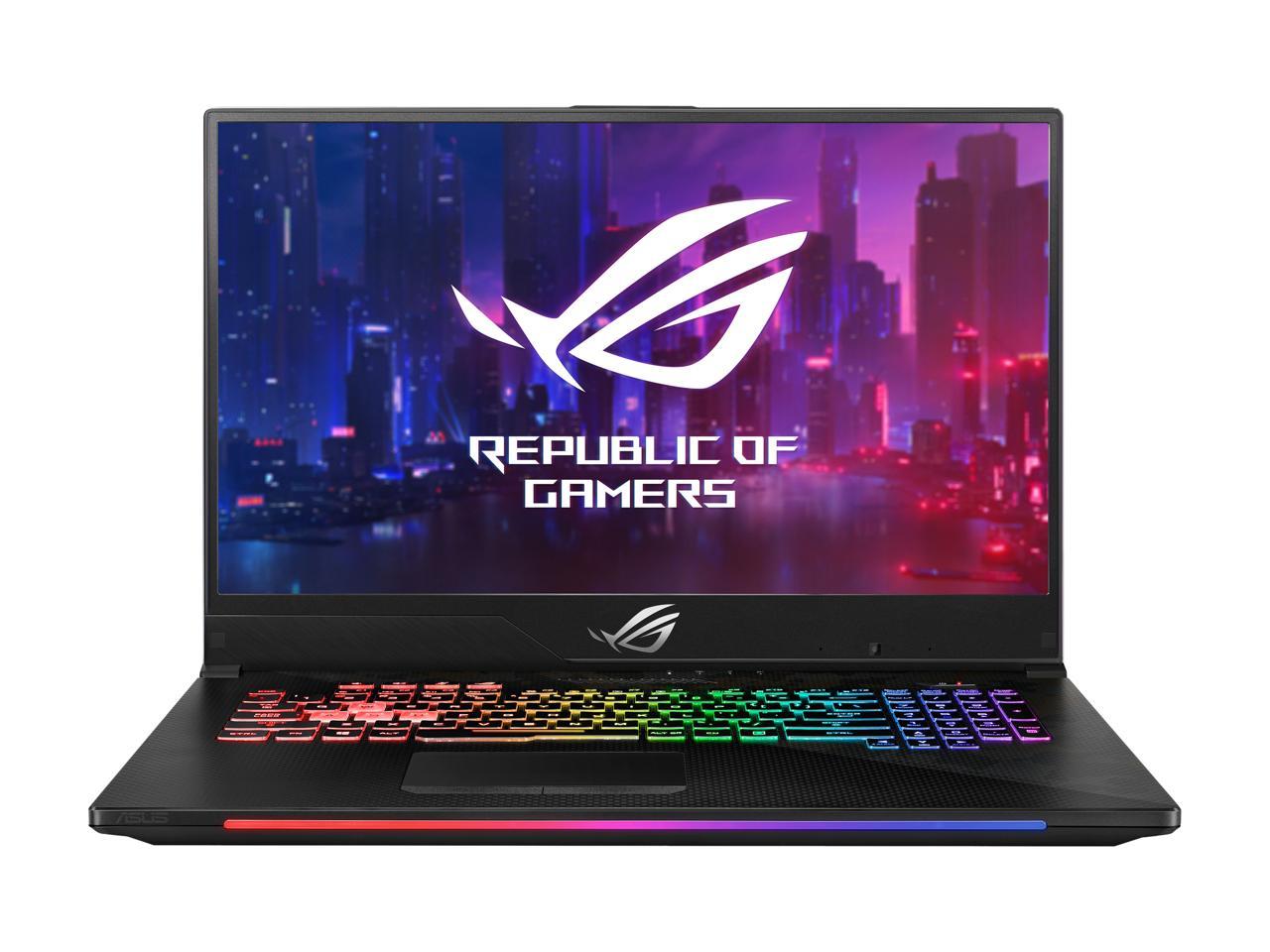 ASUS ROG Strix SCAR II Gaming Laptop, 17.3� 144Hz IPS-Type FHD, NVIDIA GeForce RTX 2070 8GB, Intel Core i7-8750H CPU, 16GB DDR4 RAM, 512GB PCIe SSD + 1TB SSHD, RGB KB, Windows 10 - GL704GW-DS76