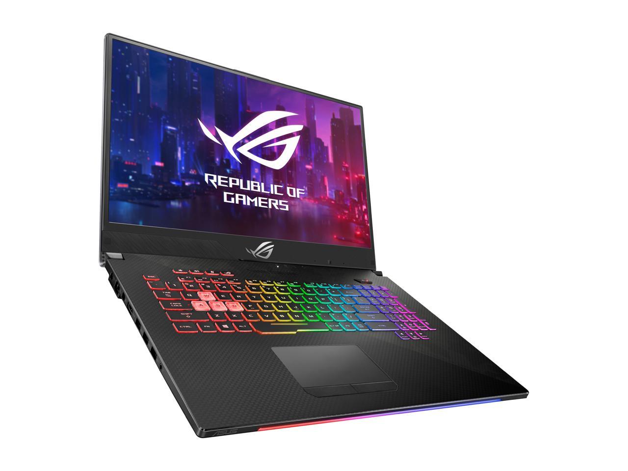 ASUS ROG Strix SCAR II Gaming Laptop, 17.3� 144Hz IPS-Type FHD, NVIDIA GeForce RTX 2070 8GB, Intel Core i7-8750H CPU, 16GB DDR4 RAM, 512GB PCIe SSD + 1TB SSHD, RGB KB, Windows 10 - GL704GW-DS76