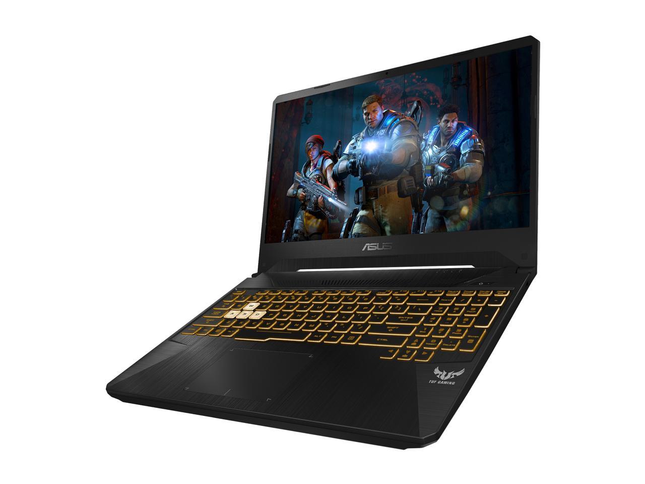 ASUS - Gaming Laptop - 15.6" 120 Hz IPS-type - AMD Ryzen 7 3750H (up to 4.0 GHz) - NVIDIA GeForce GTX 1660 Ti - 16 GB RAM - 256 GB SSD - 1 TB HDD - Windows 10 Home - TUF (TUF505DU-EB74)