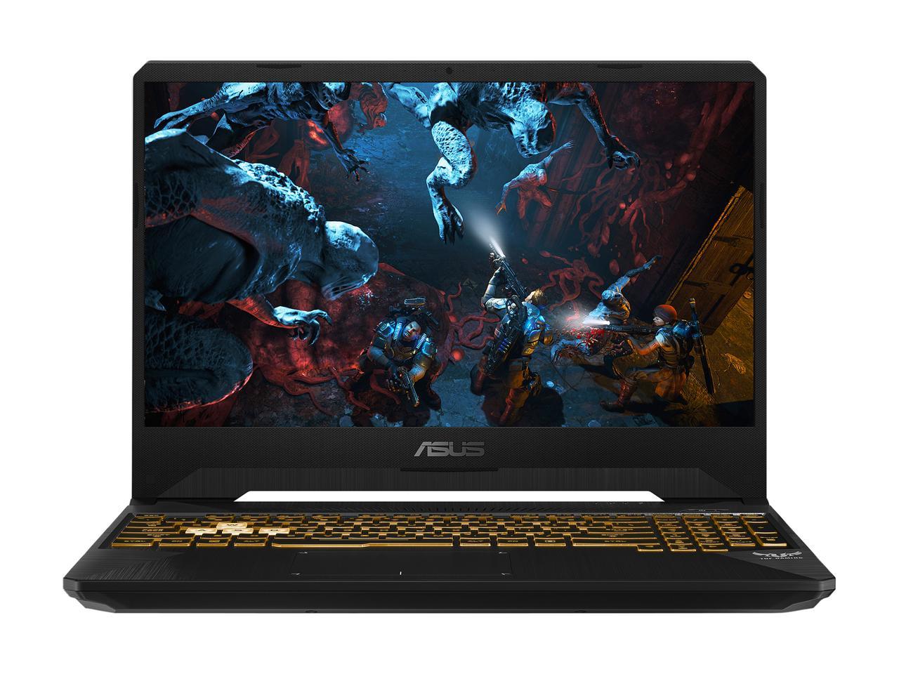 ASUS - Gaming Laptop - 15.6" 120 Hz IPS-type - AMD Ryzen 7 3750H (up to 4.0 GHz) - NVIDIA GeForce GTX 1660 Ti - 16 GB RAM - 256 GB SSD - 1 TB HDD - Windows 10 Home - TUF (TUF505DU-EB74)