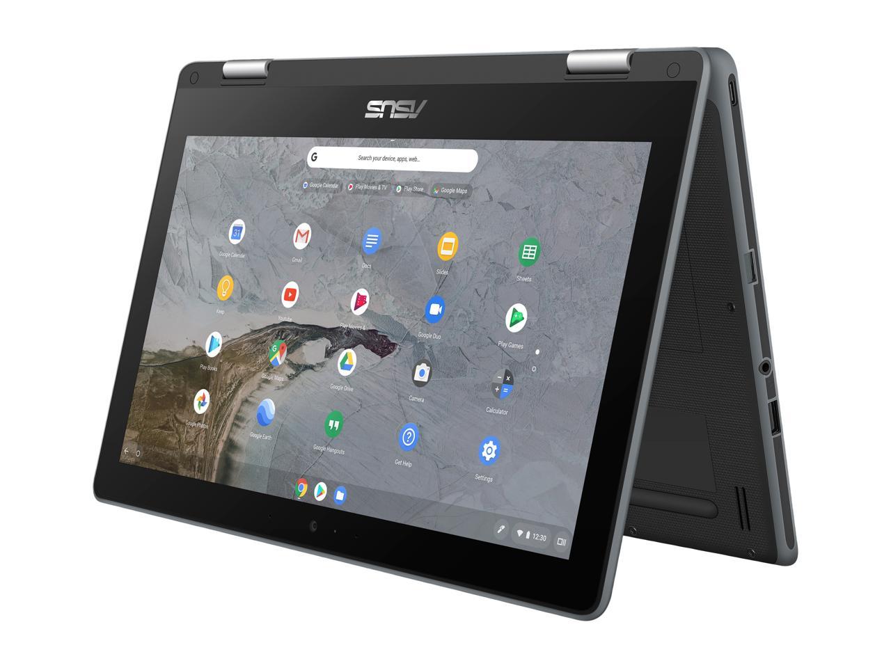 ASUS Chromebook Flip C214MA-YS02T Chromebook Intel Celeron N4000 (1.10 GHz) 4 GB LPDDR4 Memory 32 GB eMMC 11.6" Touchscreen Chrome OS - OEM