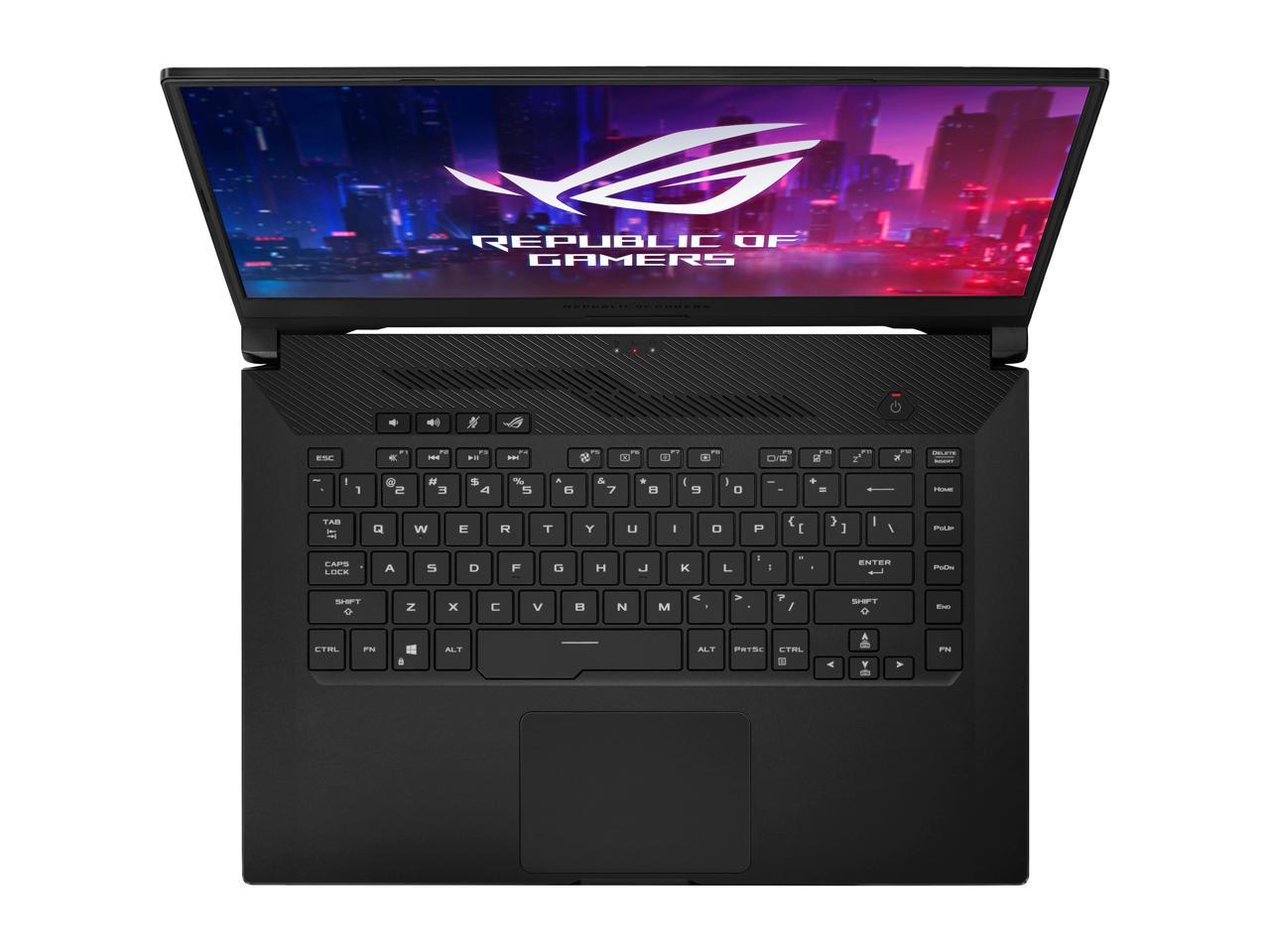 ASUS ROG GA502IU-XS74 15.6" 144 Hz AMD Ryzen 7 3rd Gen 4800HS (2.90 GHz) NVIDIA GeForce GTX 1660 Ti 16 GB Memory 512 GB PCIe SSD Windows 10 Pro 64-bit Gaming Laptop
