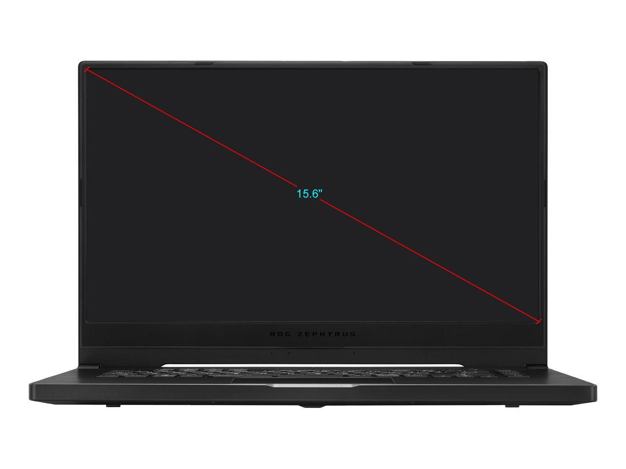 ASUS ROG GA502IU-XS74 15.6" 144 Hz AMD Ryzen 7 3rd Gen 4800HS (2.90 GHz) NVIDIA GeForce GTX 1660 Ti 16 GB Memory 512 GB PCIe SSD Windows 10 Pro 64-bit Gaming Laptop