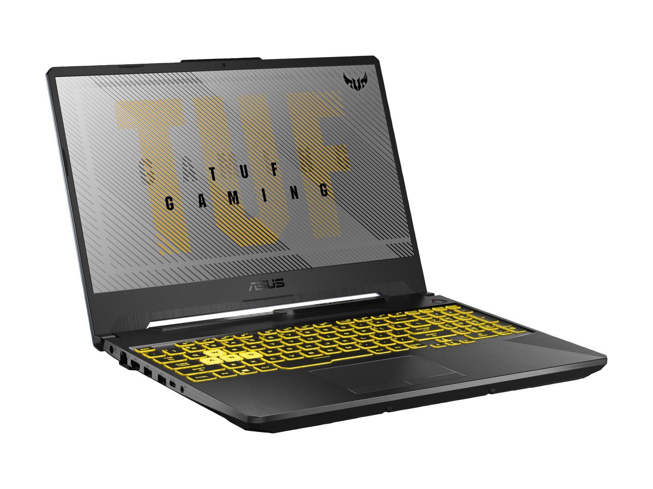 ASUS TUF Gaming A15 - 15.6" 144 Hz - AMD Ryzen 7 4800H - GeForce RTX 2060 - 16 GB DDR4 - 1 TB PCIe SSD - 90 WHr Battery - Gigabit Wi-Fi 5 - Windows 10 Home - Gaming Laptop (TUF506IV-AS76)