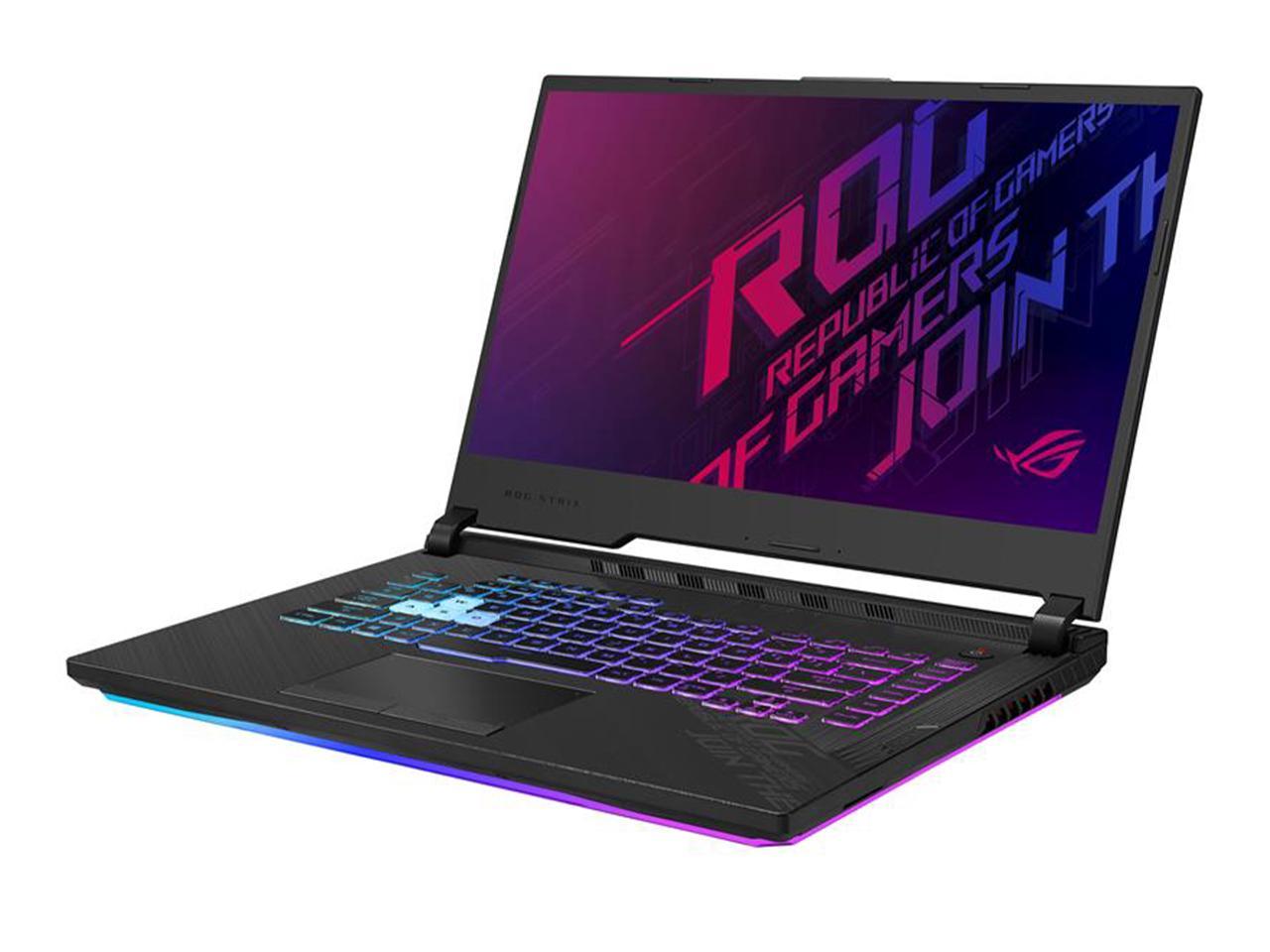 ASUS ROG Strix G512LU-DS71-CA 15.6" 144 Hz Intel Core i7 10th Gen 10750H (2.60 GHz) NVIDIA GeForce GTX 1660 Ti 16 GB Memory 1 TB PCIe SSD Windows 10 Home 64-bit Gaming Laptop