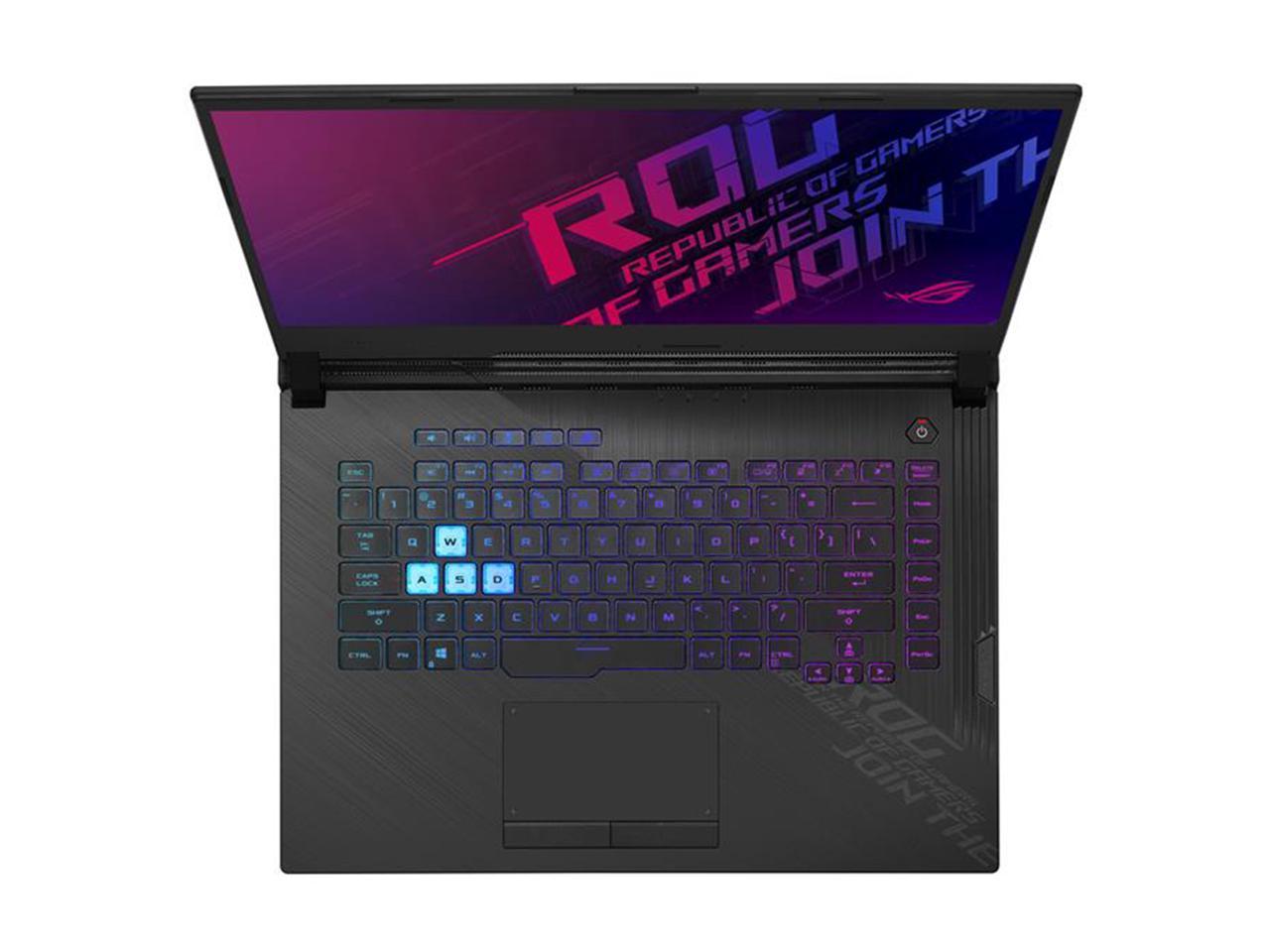 ASUS ROG Strix G512LU-DS71-CA 15.6" 144 Hz Intel Core i7 10th Gen 10750H (2.60 GHz) NVIDIA GeForce GTX 1660 Ti 16 GB Memory 1 TB PCIe SSD Windows 10 Home 64-bit Gaming Laptop