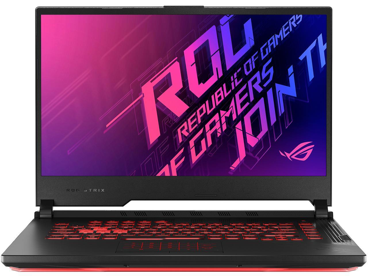 ASUS ROG Strix G512LW-WS74 15.6" 144 Hz Intel Core i7 10th Gen 10750H (2.60 GHz) NVIDIA GeForce RTX 2070 16 GB Memory 512 GB PCIe SSD Windows 10 Home 64-bit Gaming Laptop