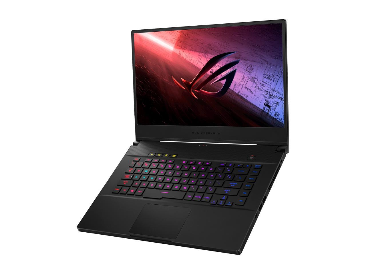 ASUS ROG Zephyrus S15 - 15.6" 300Hz - GeForce RTX 2070 SUPER - Intel Core i7-10875H - 16GB DDR4 - 1TB SSD - Per-Key RGB - Win10 Pro - Gaming Laptop (GX502LWS-XS76)
