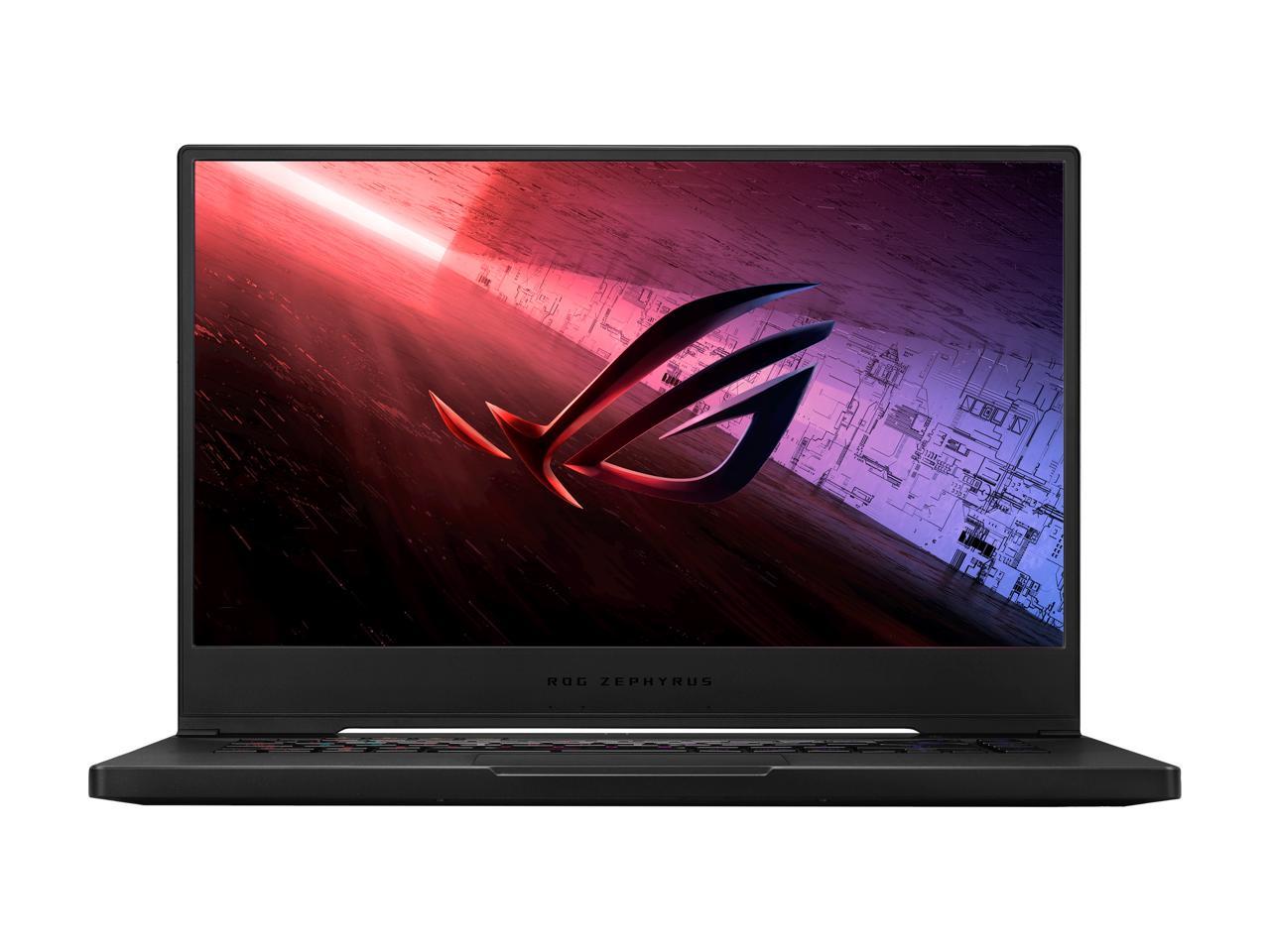 ASUS ROG Zephyrus S15 (2020) Gaming Laptop, 15.6" 300Hz IPS Type FHD, NVIDIA GeForce RTX 2080S, Intel Core i7-10875H, 32GB DDR4, 1TB RAID 0 SSD, Per-Key RGB, Thunderbolt 3, Windows 10, GX502LXS-XS79