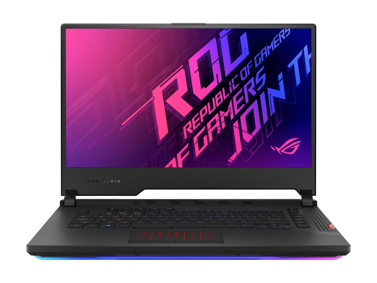 ASUS ROG Strix Scar 15 (2020) Gaming Laptop, 15.6" 300Hz FHD IPS Type, NVIDIA GeForce RTX 2070 SUPER, Intel Core i9-10980HK, 32GB DDR4, 2TB RAID 0 PCIe SSD, Per-Key RGB, Windows 10 Pro, G532LWS-XS99