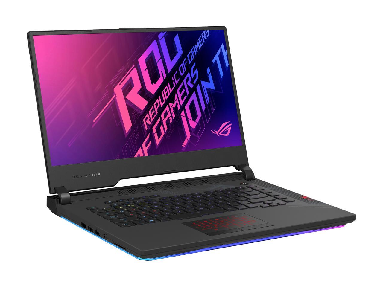 ASUS ROG Strix Scar 15 (2020) Gaming Laptop, 15.6" 300Hz FHD IPS Type, NVIDIA GeForce RTX 2070 SUPER, Intel Core i9-10980HK, 32GB DDR4, 2TB RAID 0 PCIe SSD, Per-Key RGB, Windows 10 Pro, G532LWS-XS99