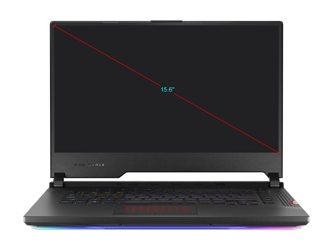 ASUS ROG Strix Scar 15 (2020) Gaming Laptop, 15.6" 300Hz FHD IPS Type, NVIDIA GeForce RTX 2070 SUPER, Intel Core i9-10980HK, 32GB DDR4, 2TB RAID 0 PCIe SSD, Per-Key RGB, Windows 10 Pro, G532LWS-XS99