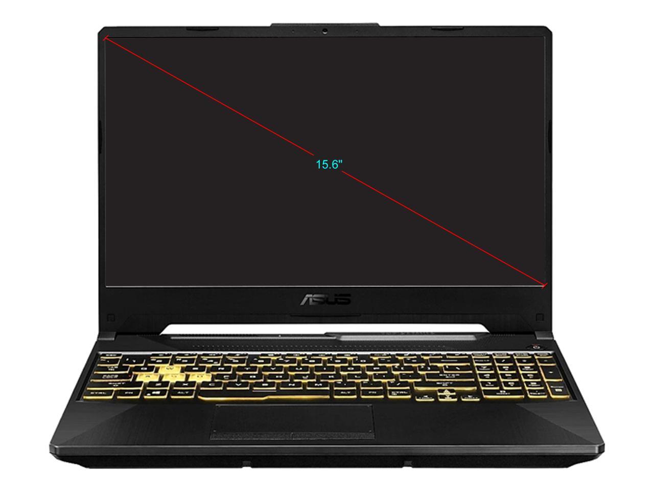 ASUS TUF Gaming TUF506LI-DB71-CA 15.6" 60 Hz Intel Core i7 10th Gen 10750H (2.60 GHz) NVIDIA GeForce GTX 1650 Ti 8 GB Memory 512 GB PCIe SSD Windows 10 Home 64-bit Gaming Laptop