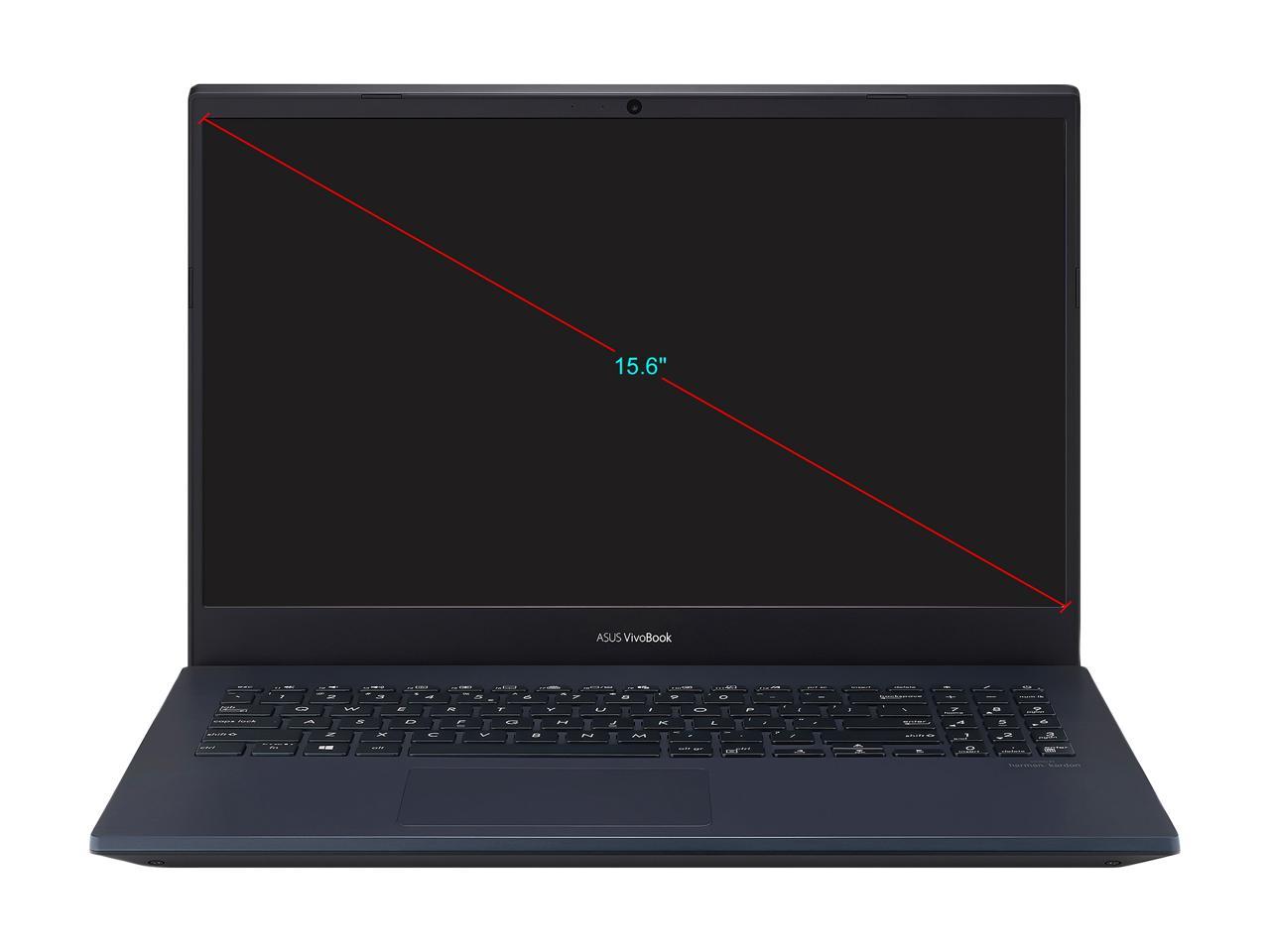 ASUS VivoBook K571 - 15.6" 120 Hz - Intel Core i7-10750H - GeForce GTX 1650 Ti - 16 GB DDR4 - 256 GB PCIe SSD + 1 TB HDD - Windows 10 Home - Star Black - Laptop (K571LI-PB71)