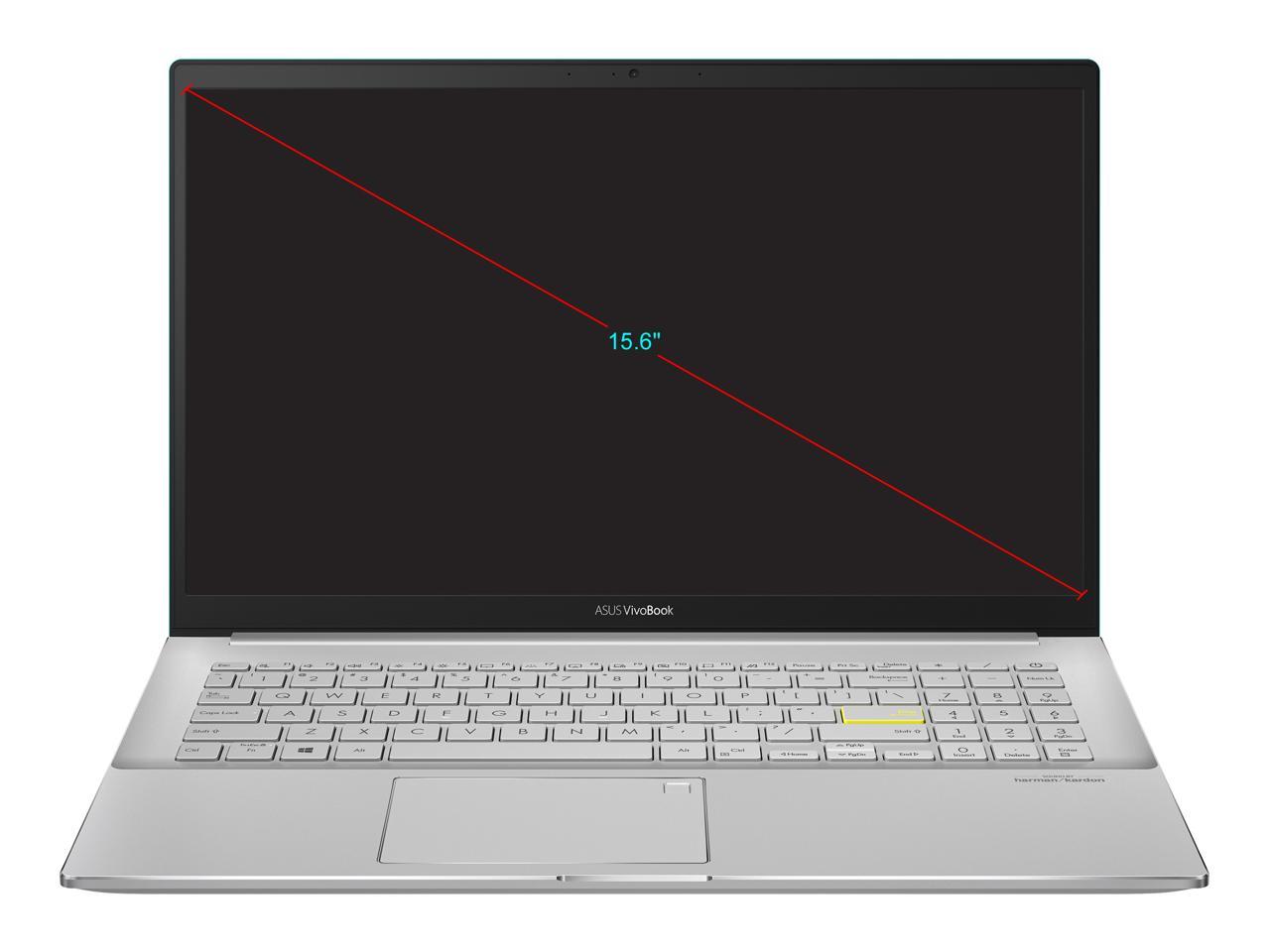 ASUS VivoBook S15 S533 Thin and Light Laptop, 15.6" FHD Display, Intel Core i5-1135G7 Processor, 8 GB DDR4 RAM, 512 GB PCIe SSD, Wi-Fi 6, Windows 10 Home, Gaia Green, S533EA-DH51-GN