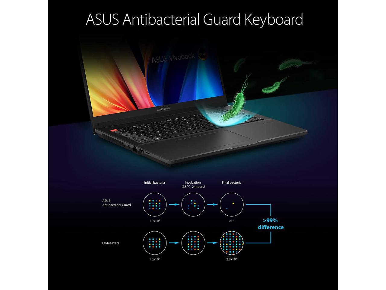 ASUS Laptop VivoBook Pro K6501ZM-EB74 Intel Core i7 12th Gen 12650H (2.30GHz) 16GB Memory 1 TB PCIe SSD NVIDIA GeForce RTX 3060 Laptop GPU 15.6" Windows 11 Home 64-bit