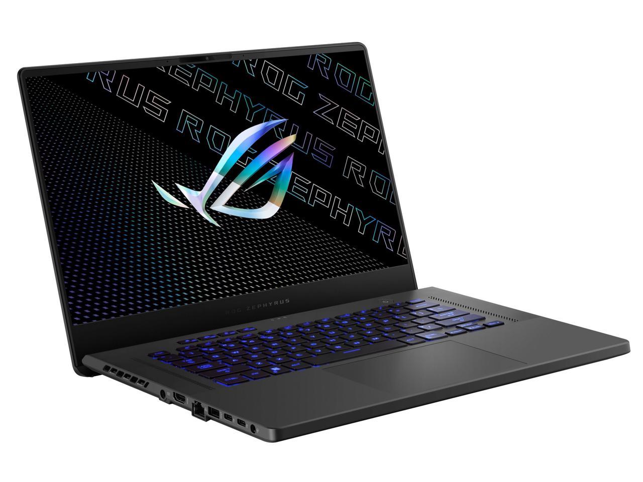 ASUS ROG Zephyrus G15 Ultra Slim Gaming Laptop, 15.6� 240Hz QHD Display, GeForce RTX 3080, AMD Ryzen 9 6900HS, 16GB DDR5, 1TB PCIe NVMe SSD, Wi-Fi 6, Windows 11, Eclipse Gray, GA503RS-PH94