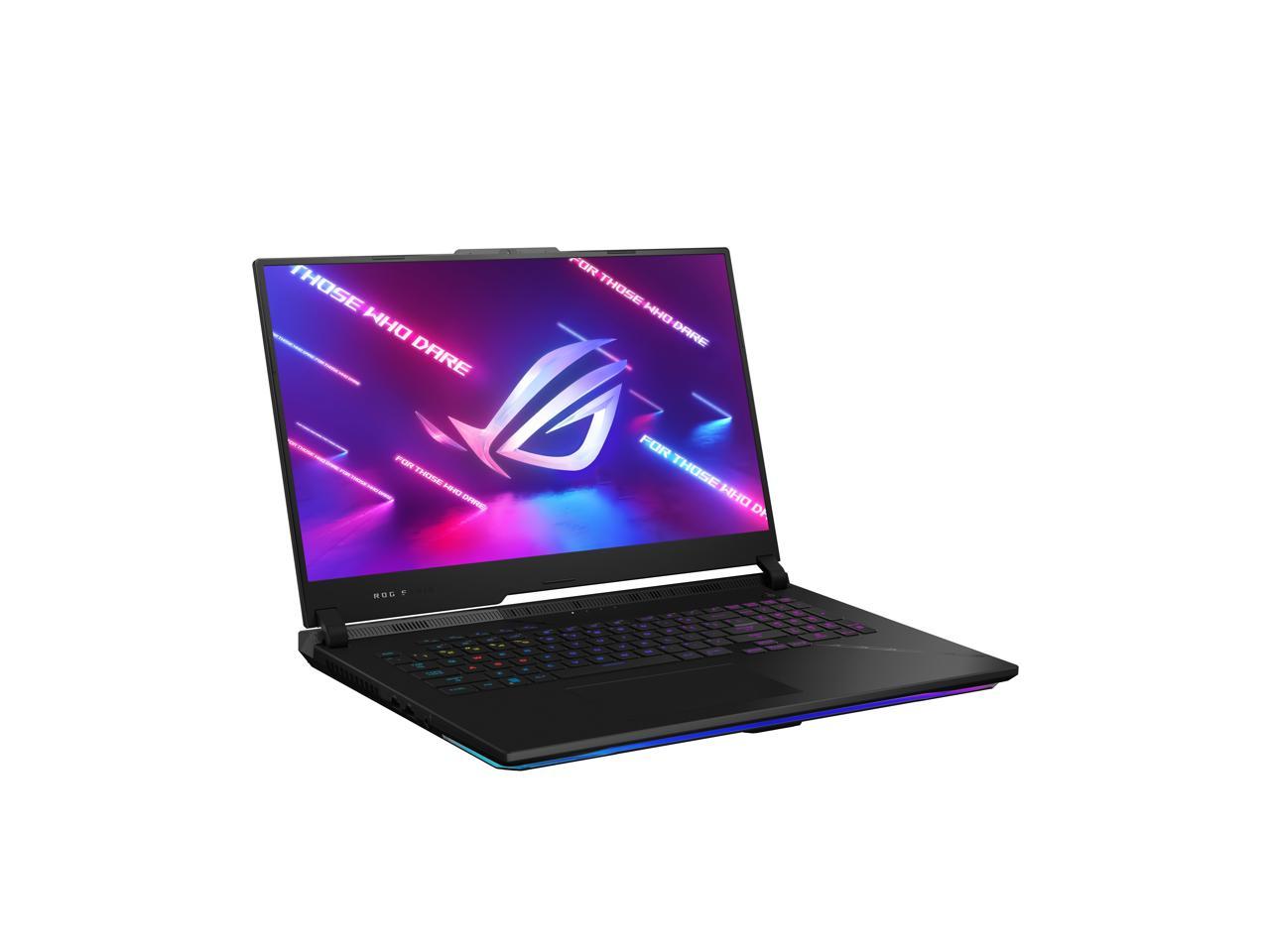 ASUS ROG Strix SCAR 17 (2023) Gaming Laptop, 17.3� QHD 240Hz/3ms, 100% DCI-P3 Display, GeForce RTX 4080, AMD Ryzen 9 7945HX, 32GB DDR5, 1TB PCIe SSD, Wi-Fi 6E, Windows 11 Pro, G733PZ-XS96