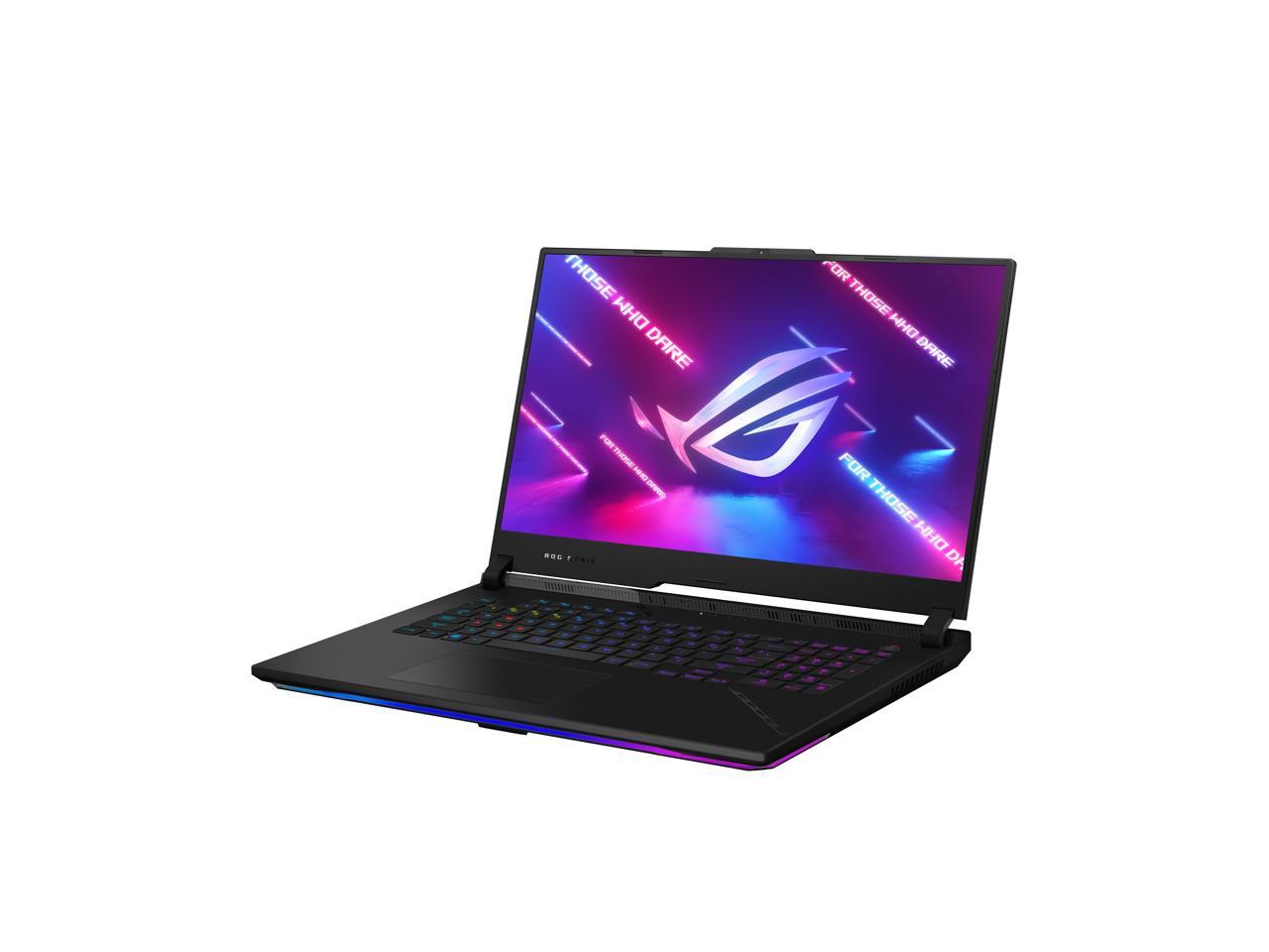 ASUS ROG Strix SCAR 17 (2023) Gaming Laptop, 17.3� QHD 240Hz/3ms, 100% DCI-P3 Display, GeForce RTX 4080, AMD Ryzen 9 7945HX, 32GB DDR5, 1TB PCIe SSD, Wi-Fi 6E, Windows 11 Pro, G733PZ-XS96