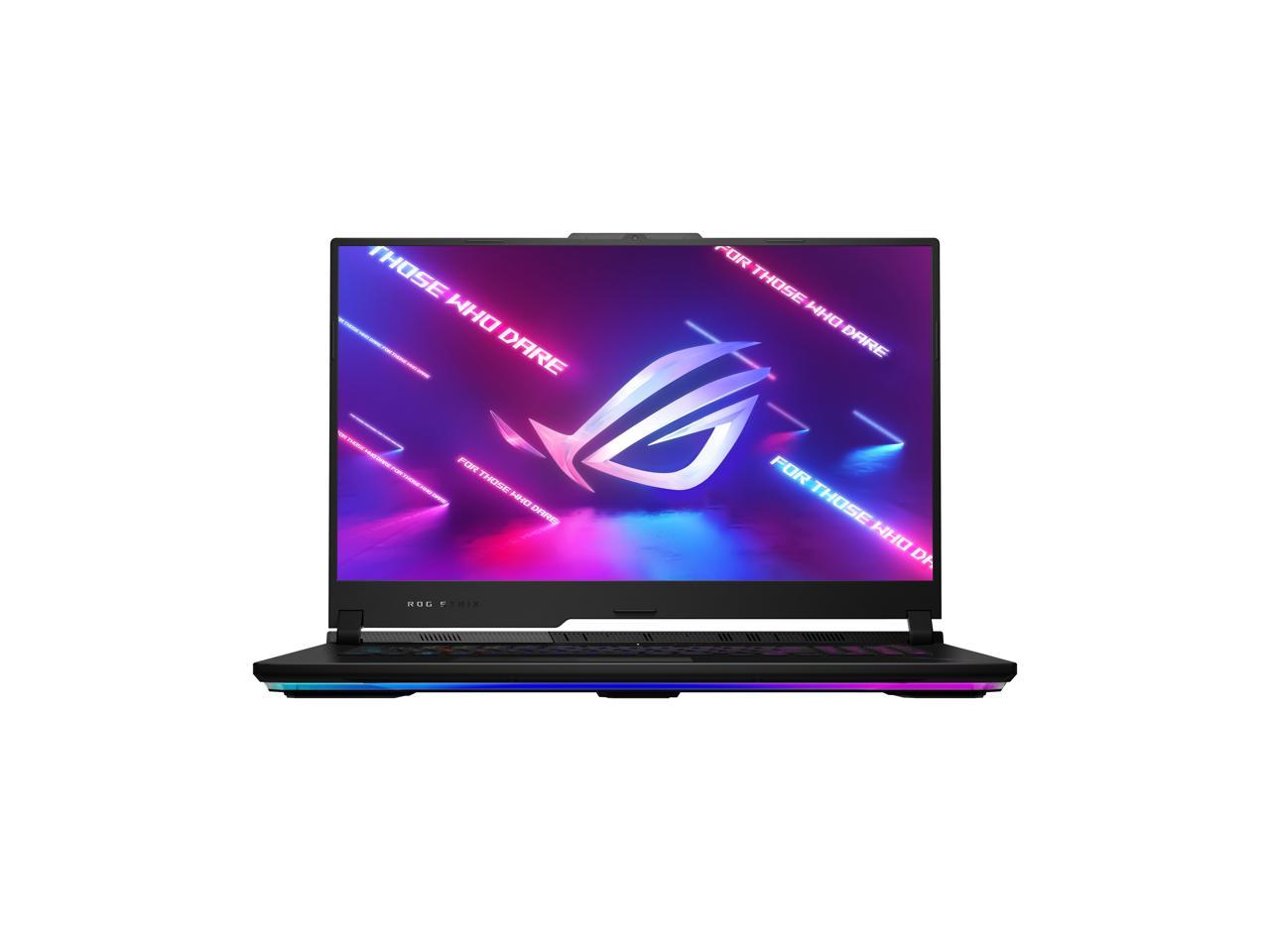 ASUS ROG Strix SCAR 17 (2023) Gaming Laptop, 17.3� QHD 240Hz/3ms, 100% DCI-P3 Display, GeForce RTX 4080, AMD Ryzen 9 7945HX, 32GB DDR5, 1TB PCIe SSD, Wi-Fi 6E, Windows 11 Pro, G733PZ-XS96