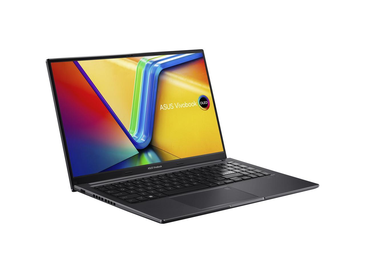 2023 ASUS Vivobook 15 OLED Laptop, 15.6" FHD OLED Display, AMD Ryzen 5 7530U CPU, AMD Radeon GPU, 8GB RAM, 512GB SSD, Windows 11 Home, Indie Black, M1505YA-DS52