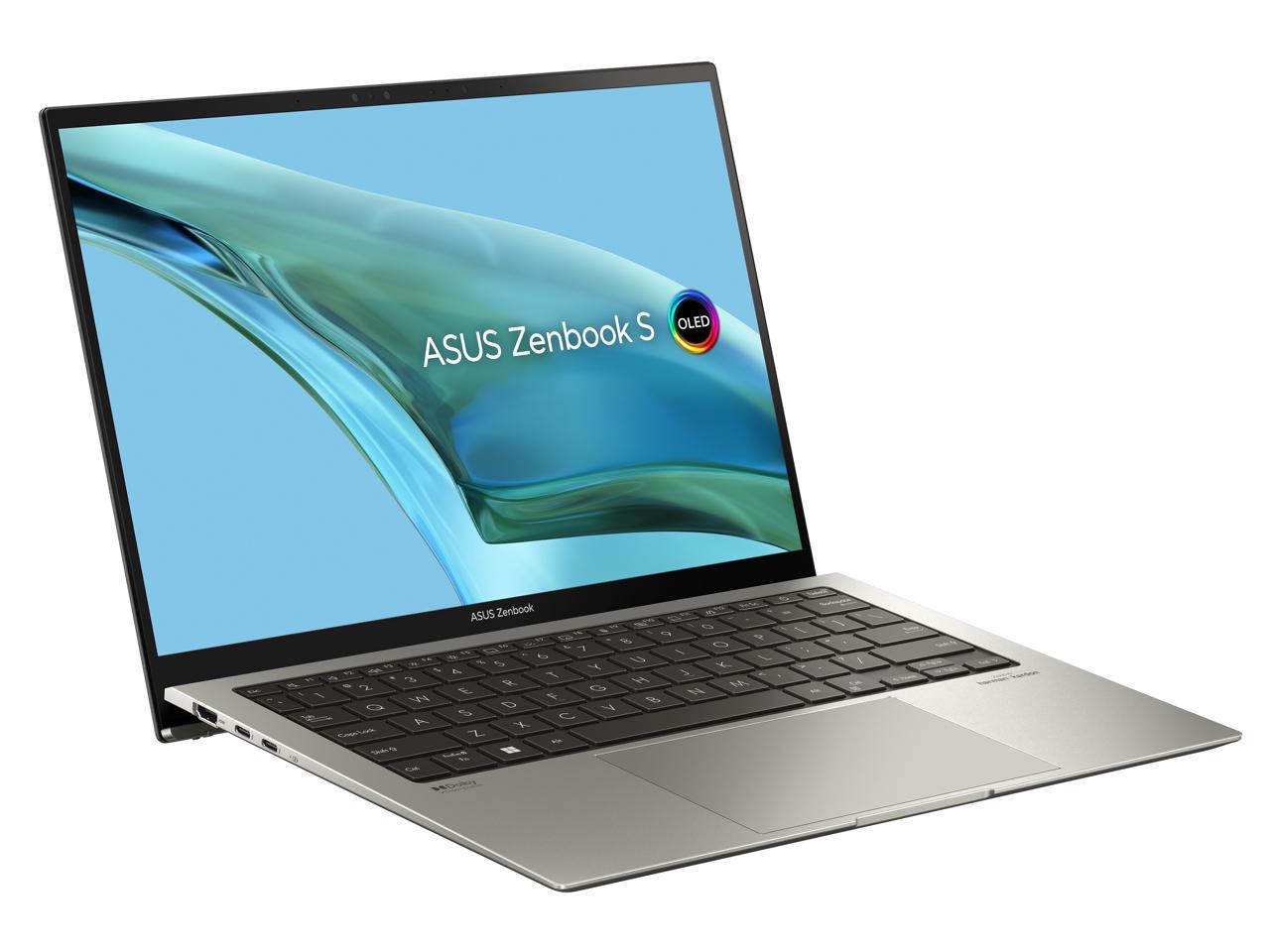2023 ASUS Zenbook S 13 OLED Ultra Laptop, 13.3â€? OLED 2.8K Display, Intel Evo Certified, i7-1355UCPU, Intel® Iris Xe Graphics, 32GB RAM, 1TB SSD, Windows 11 Pro, Basalt Grey, UX5304VA-XS76T