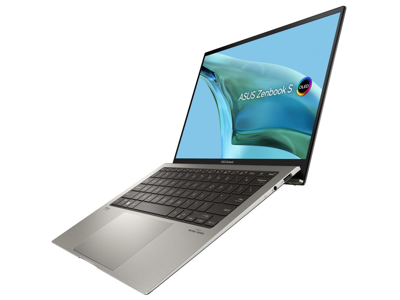2023 ASUS Zenbook S 13 OLED Ultra Laptop, 13.3â€? OLED 2.8K Display, Intel Evo Certified, i7-1355UCPU, Intel® Iris Xe Graphics, 32GB RAM, 1TB SSD, Windows 11 Pro, Basalt Grey, UX5304VA-XS76T