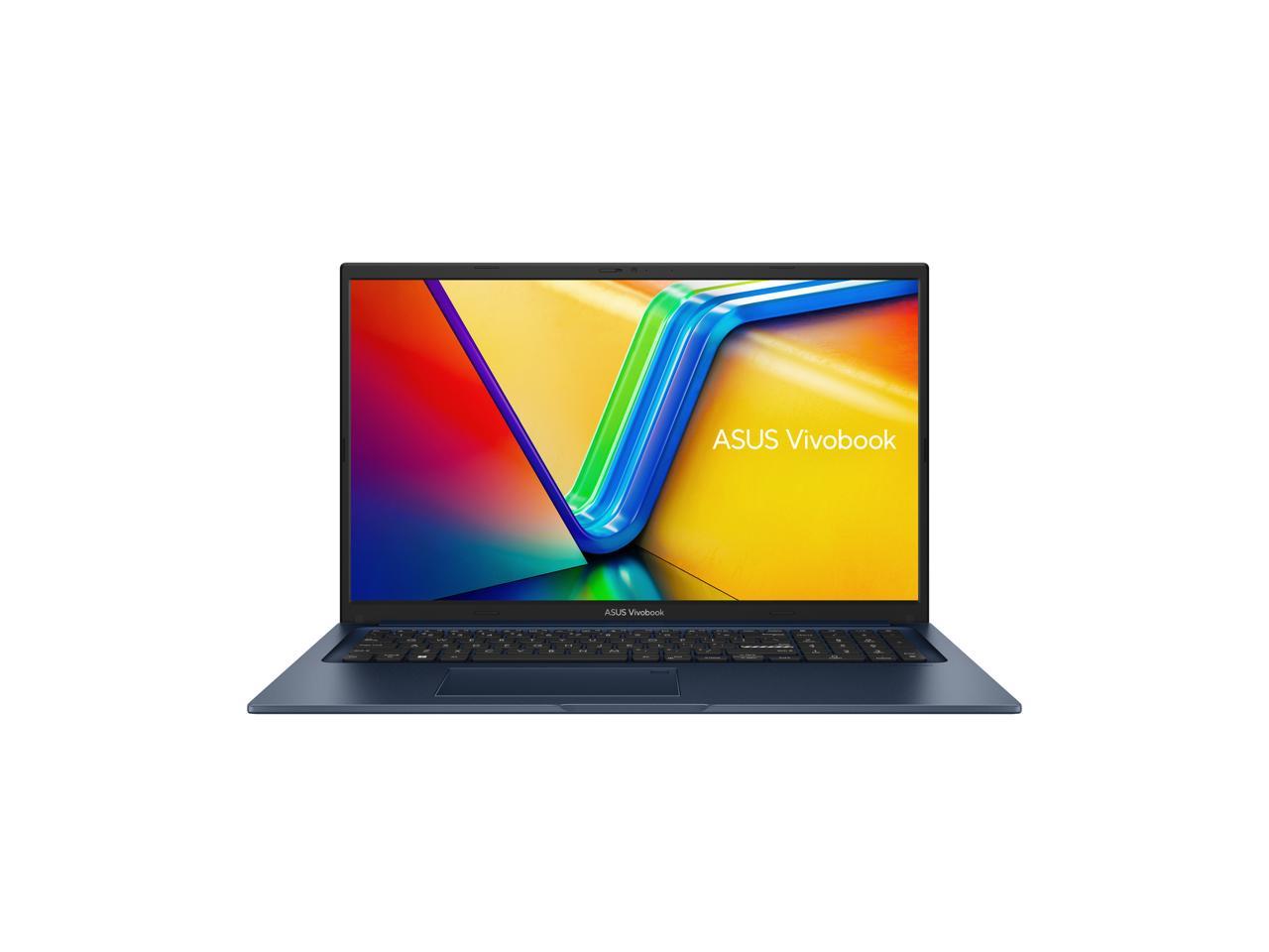 2023 ASUS Vivobook 17 Laptop, 17.3� HD+ Display, Intel Core PENTIUM 8505 CPU, Intel UHD Graphics, 8GB RAM, 256GB SSD, Windows 11 Home, Quiet Blue, F1704ZA-DS24