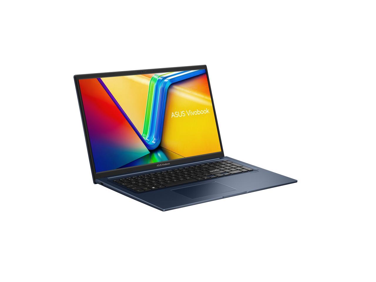 2023 ASUS Vivobook 17 Laptop, 17.3� HD+ Display, Intel Core PENTIUM 8505 CPU, Intel UHD Graphics, 8GB RAM, 256GB SSD, Windows 11 Home, Quiet Blue, F1704ZA-DS24
