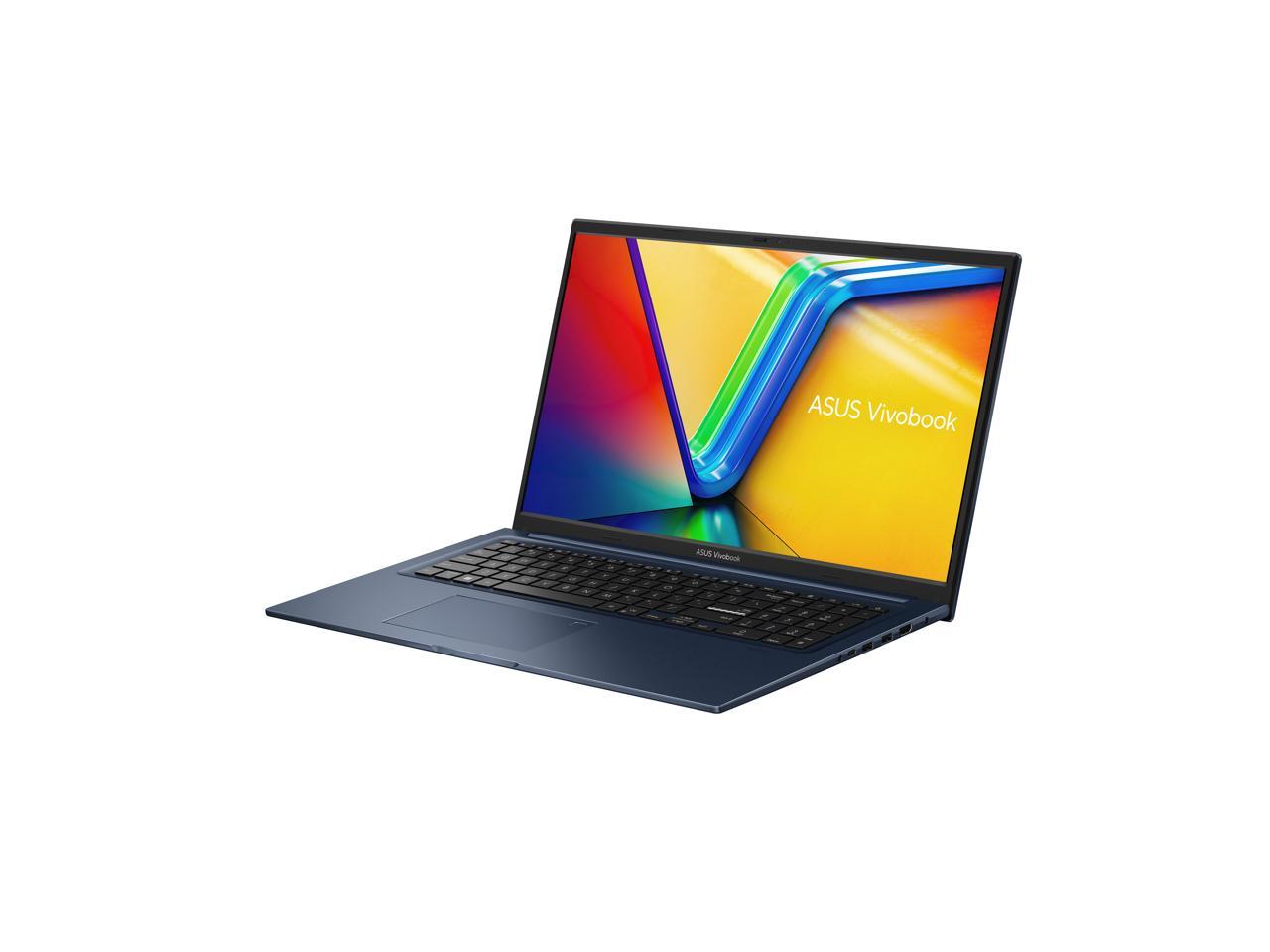 2023 ASUS Vivobook 17 Laptop, 17.3� HD+ Display, Intel Core PENTIUM 8505 CPU, Intel UHD Graphics, 8GB RAM, 256GB SSD, Windows 11 Home, Quiet Blue, F1704ZA-DS24