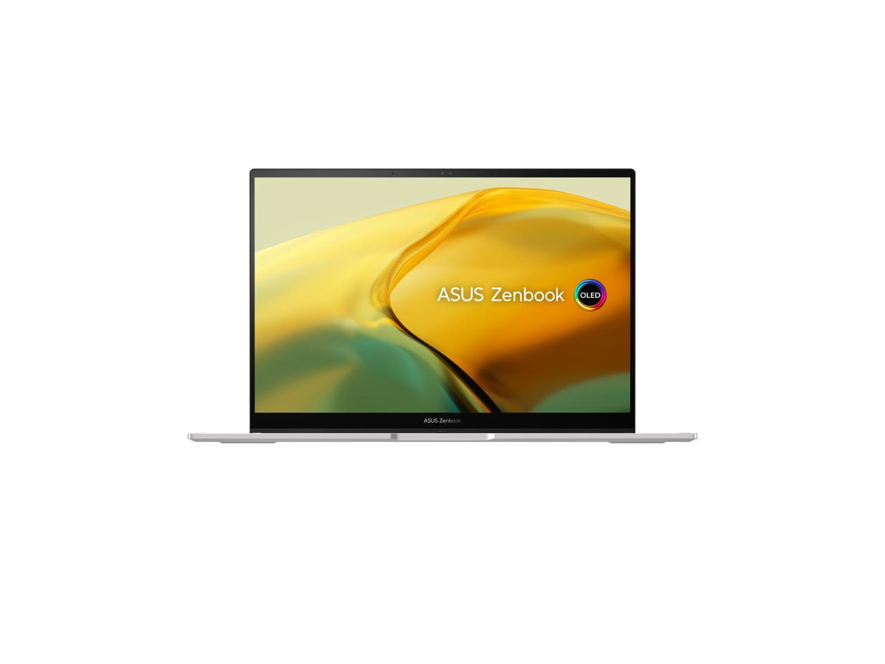 2023 ASUS Zenbook 14 Flip OLED Laptop, 14� OLED Touch Display, Intel Evo Platform, Intel Core i5-1340P CPU, Intel Iris Xe Graphics, 16GB RAM, 512GB SSD, Windows 11 Home, Foggy Silver, UP3404VA-DS54T-S