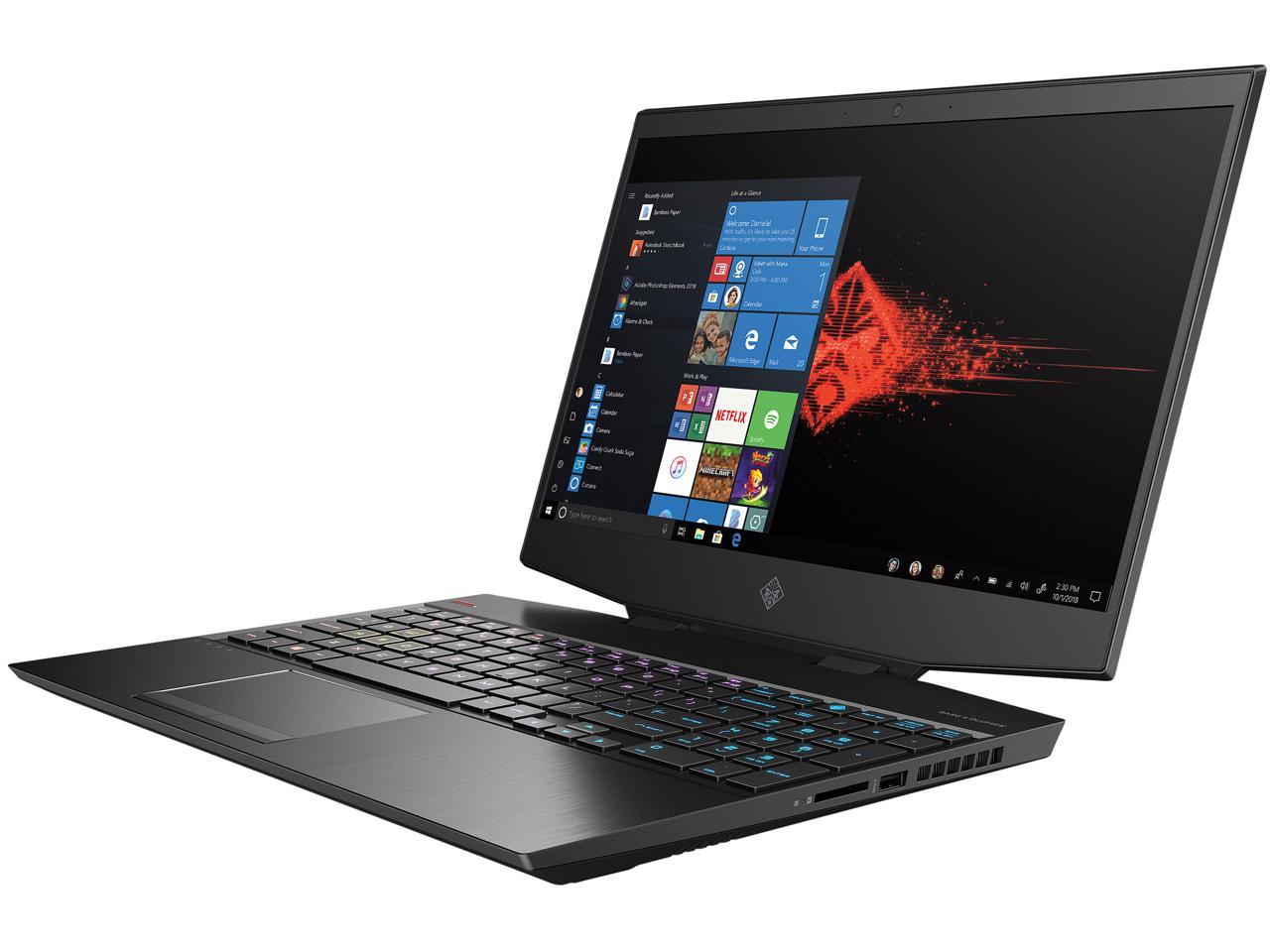 HP OMEN 15 (2020) - 15.6" FHD - Intel Core i7-10750H - GeForce RTX 2060 - 16 GB DDR4 - 512 GB SSD - Gaming Laptop (15-dh1050nr)