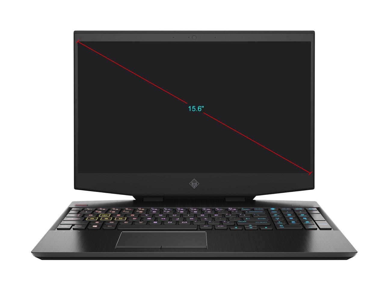 HP OMEN 15 (2020) - 15.6" FHD - Intel Core i7-10750H - GeForce RTX 2060 - 16 GB DDR4 - 512 GB SSD - Gaming Laptop (15-dh1050nr)