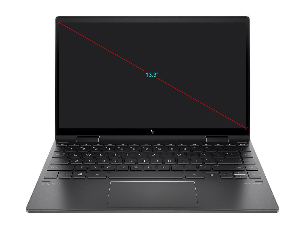 HP ENVY x360 13-ay0075nr AMD Ryzen 7 4000 Series 4700U (2.00 GHz) 8 GB Memory 256 GB SSD AMD Radeon Graphics 13.3" Touchscreen 1920 x 1080 Convertible 2-in-1 Laptop Windows 10 Home 64-bit