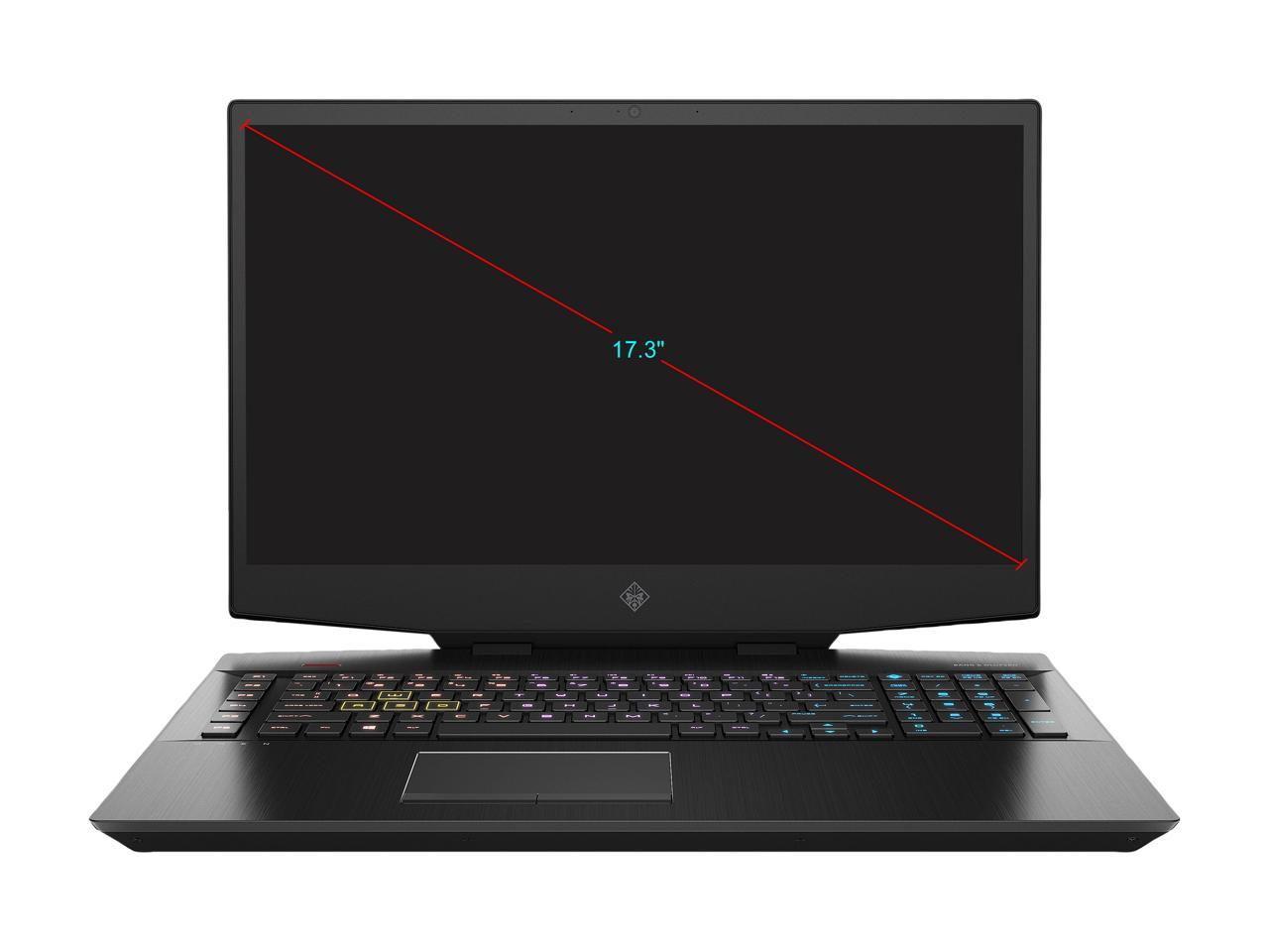 HP OMEN 17 (2020) - 17.3" FHD - Intel Core i7-10750H - GeForce GTX 1660 Ti - 16 GB Memory - 512 GB SSD + 1 TB HDD - Gaming Laptop (17-cb1072nr)
