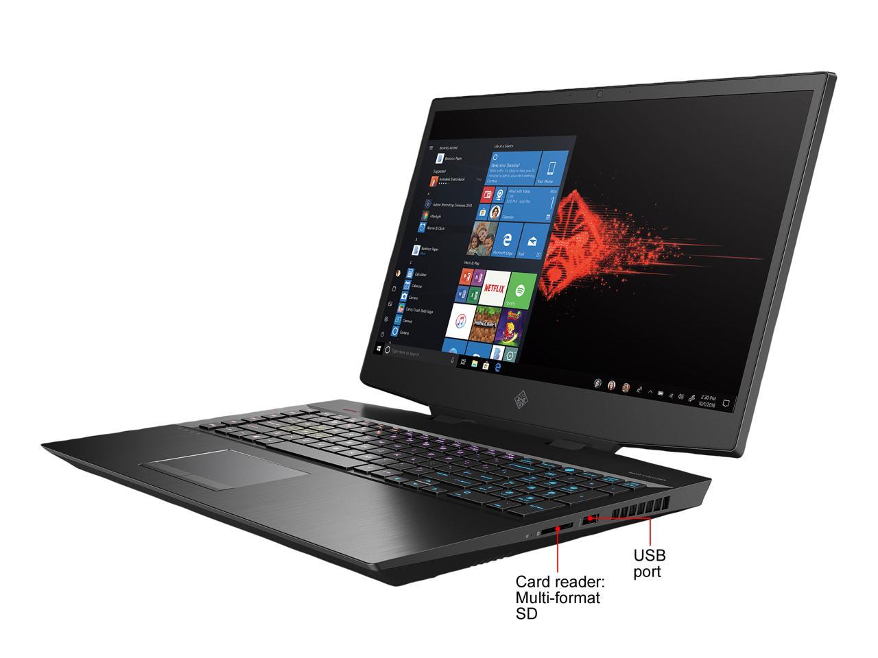 HP OMEN 17 (2020) - 17.3" FHD - Intel Core i7-10750H - GeForce GTX 1660 Ti - 16 GB Memory - 512 GB SSD + 1 TB HDD - Gaming Laptop (17-cb1072nr)